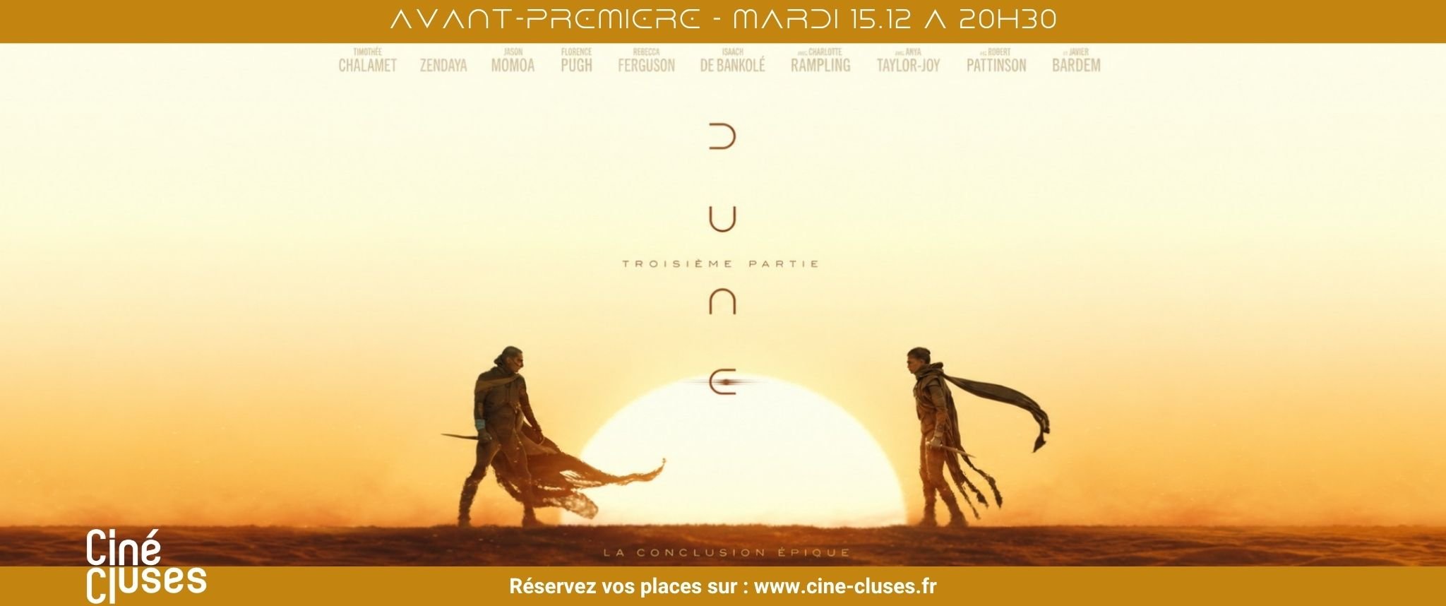 Avant-première - 🏜️ Dune : Troisième Partie