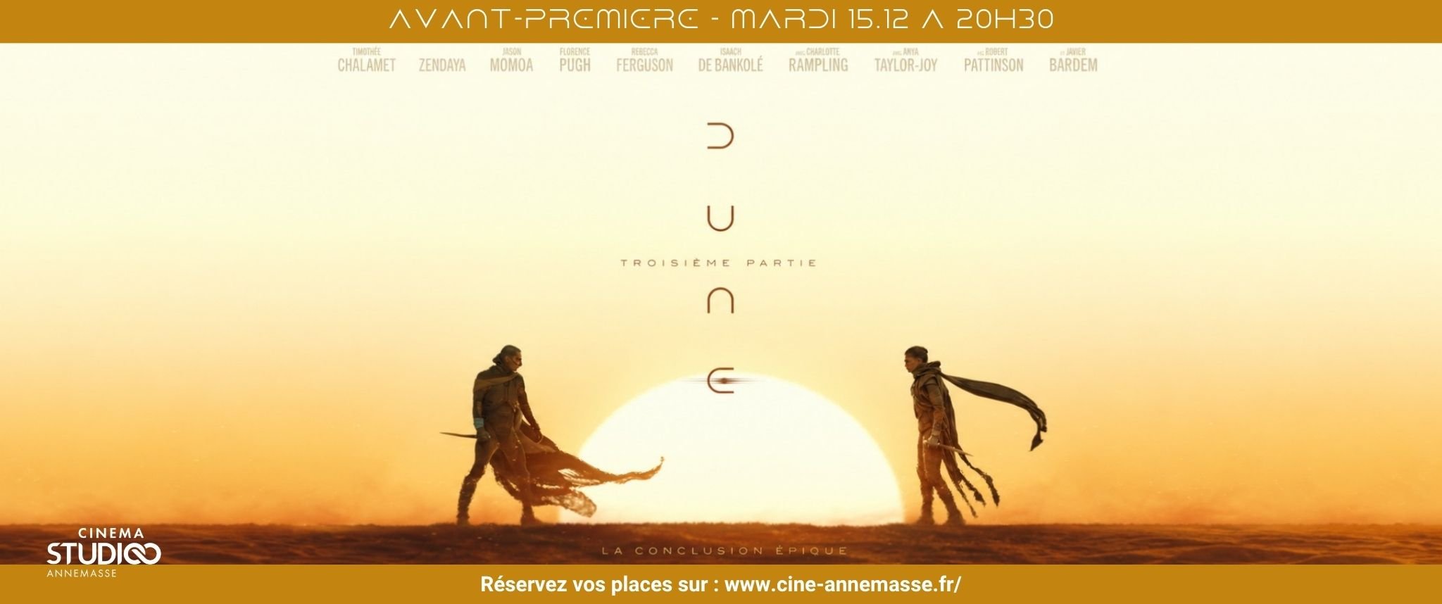 Avant-première - 🏜️ Dune : Troisième Partie 