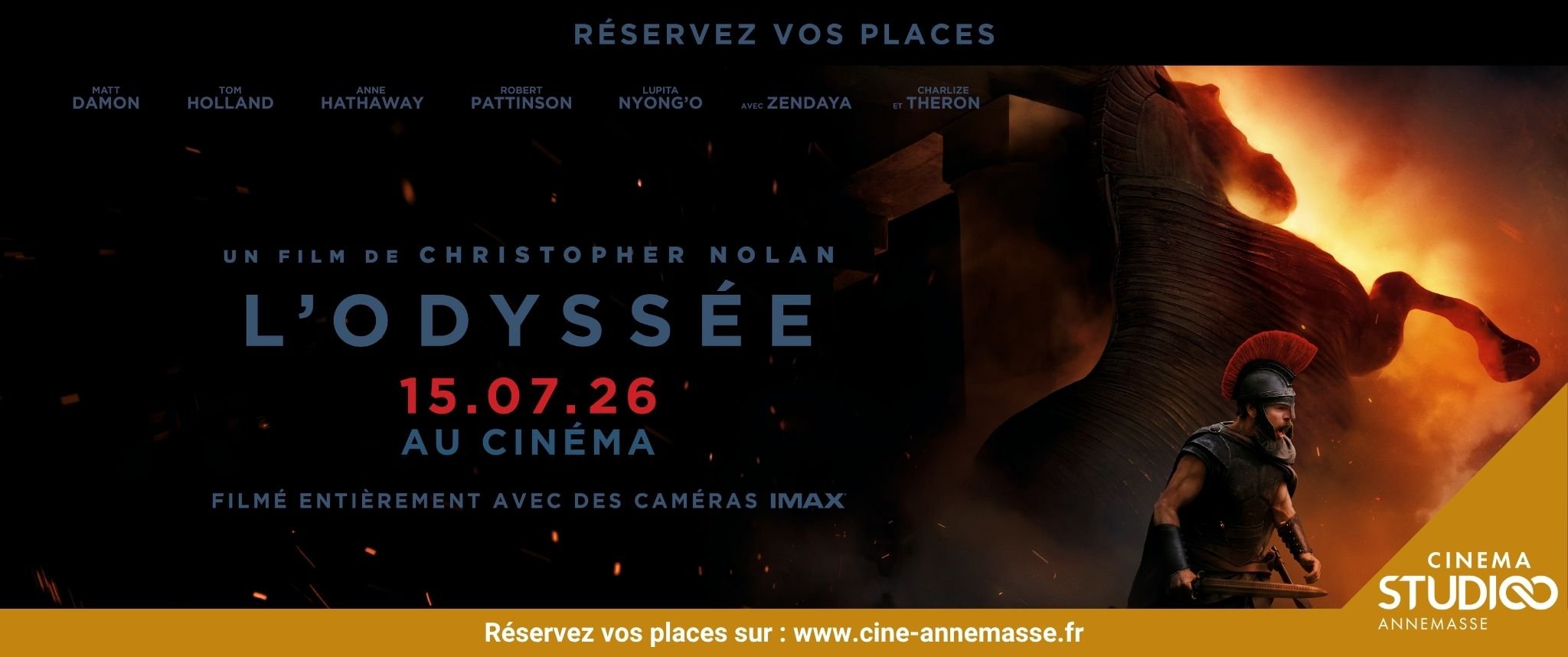 Préventes - ⚔️L'Odyssée par Christopher Nolan