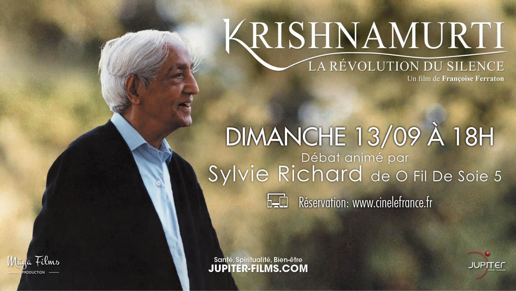 Krishnamurti, lé révolution du silence