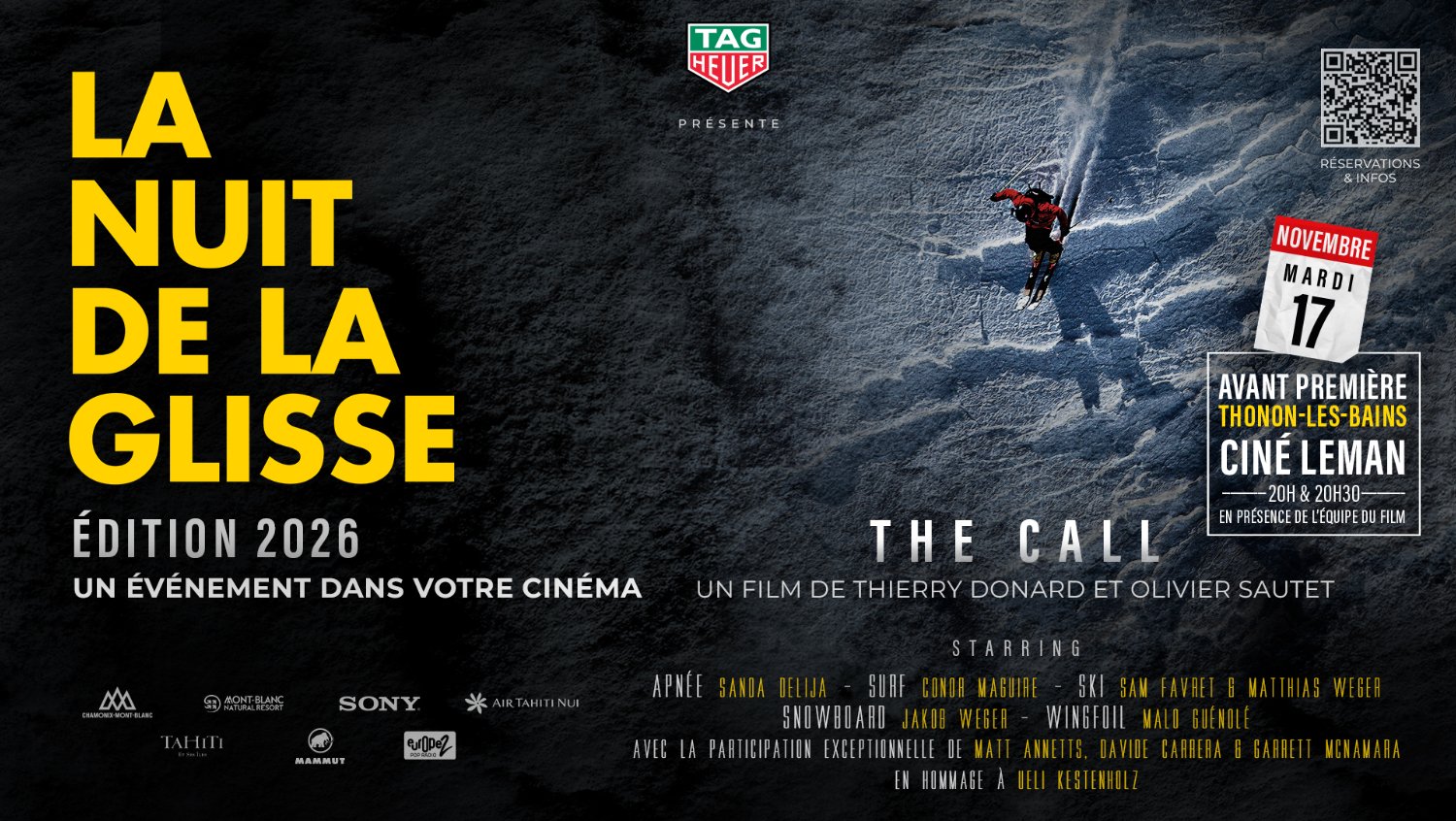 LA NUIT DE LA GLISSE 2026 – Avant-première au Ciné Léman !