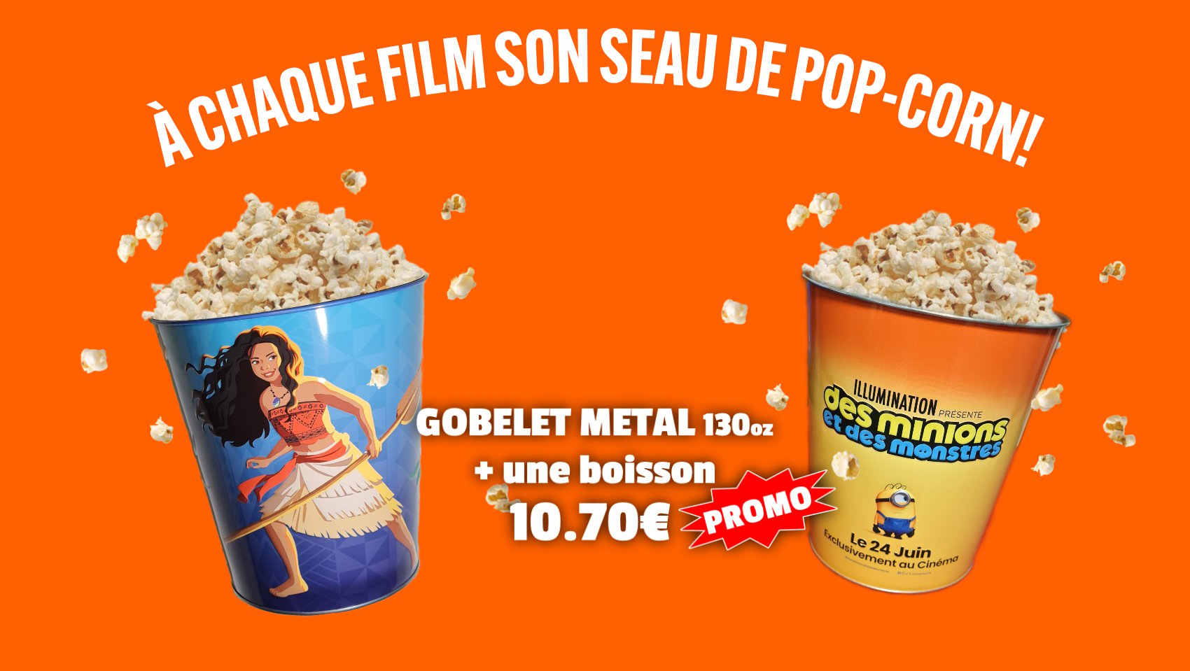 🍿 Craquez pour nos menus Pop-Corn !