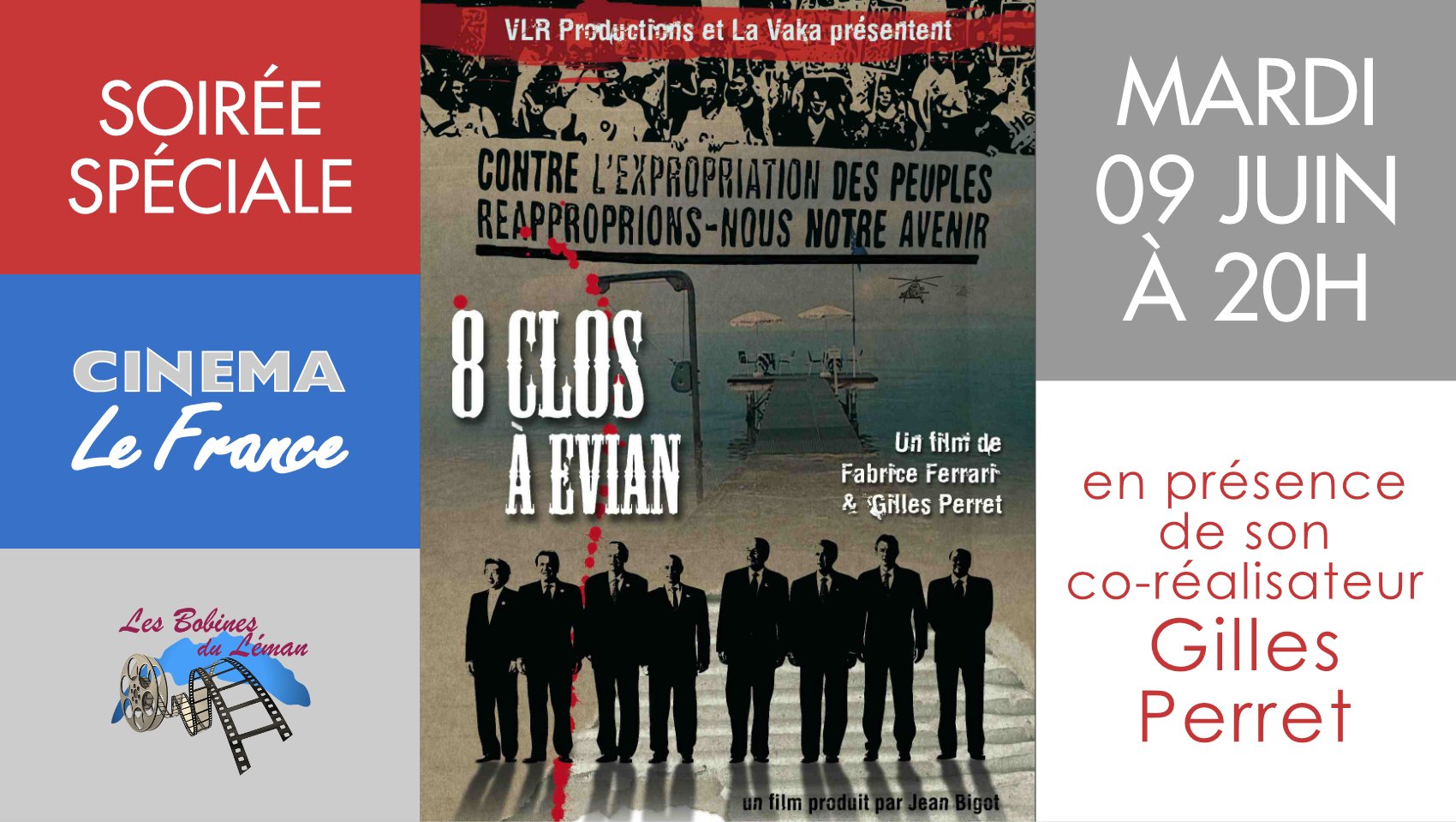 8 CLOS A EVIAN - Retour au G8 de 2003 !