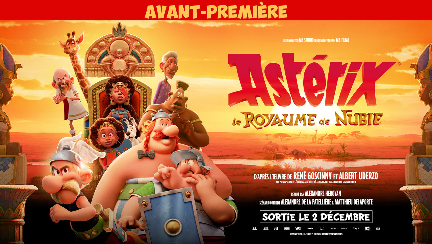 ASTÉRIX - LE ROYAUME DE NUBIE