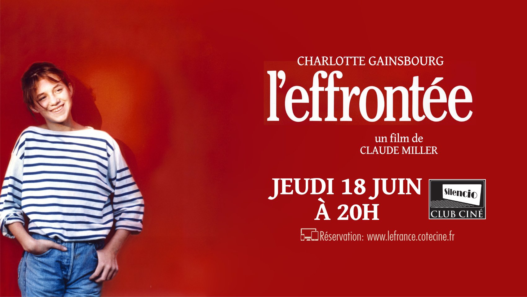 Ciné club Silencio : L'EFFRONTEE