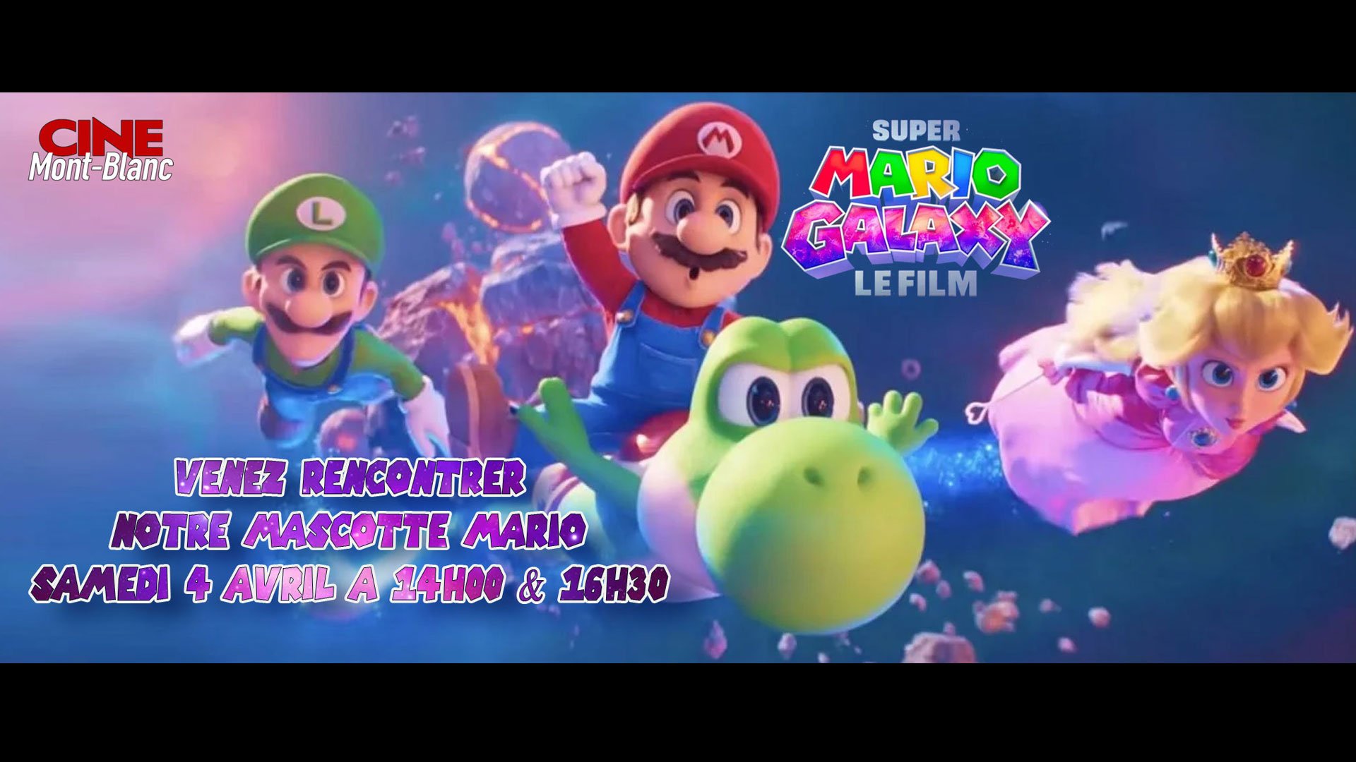 Venez rencontrer notre mascotte Mario !