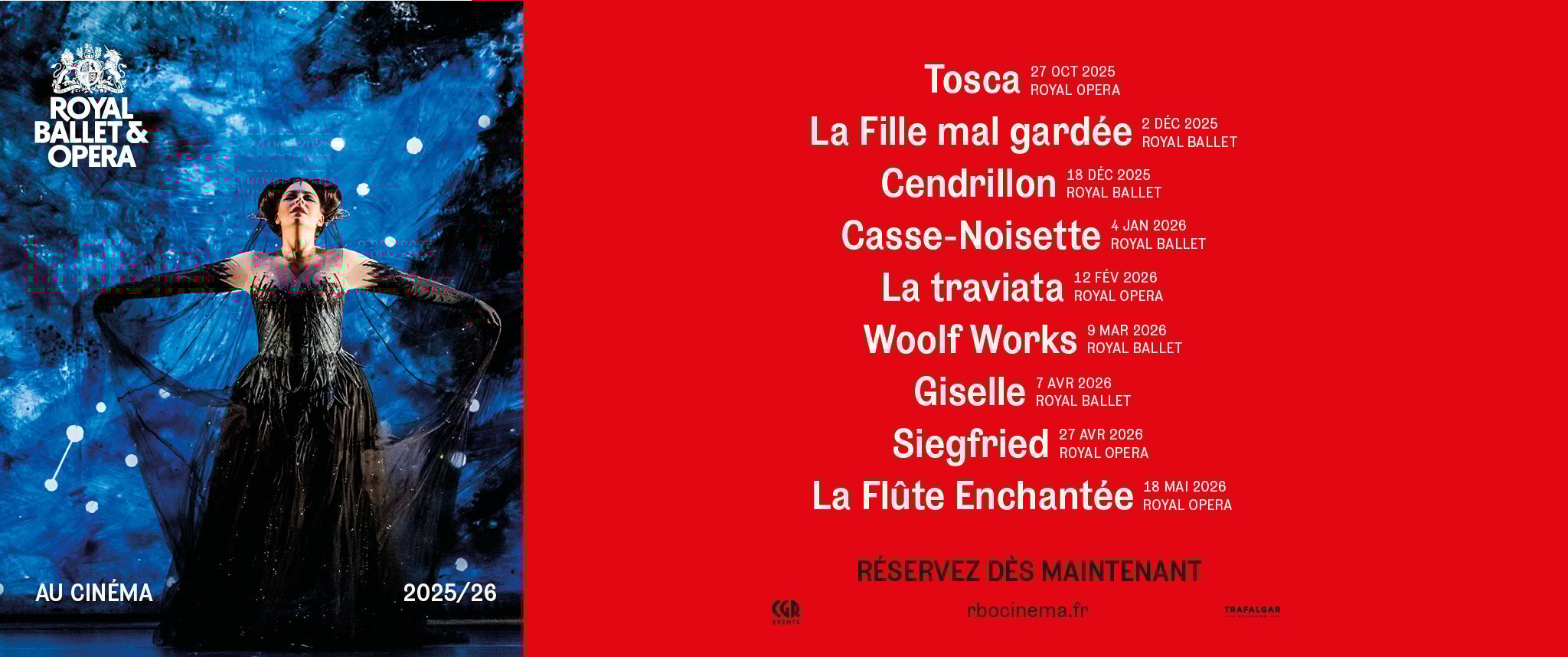Royal Ballet and Opera Au Cinéma 2025/2026