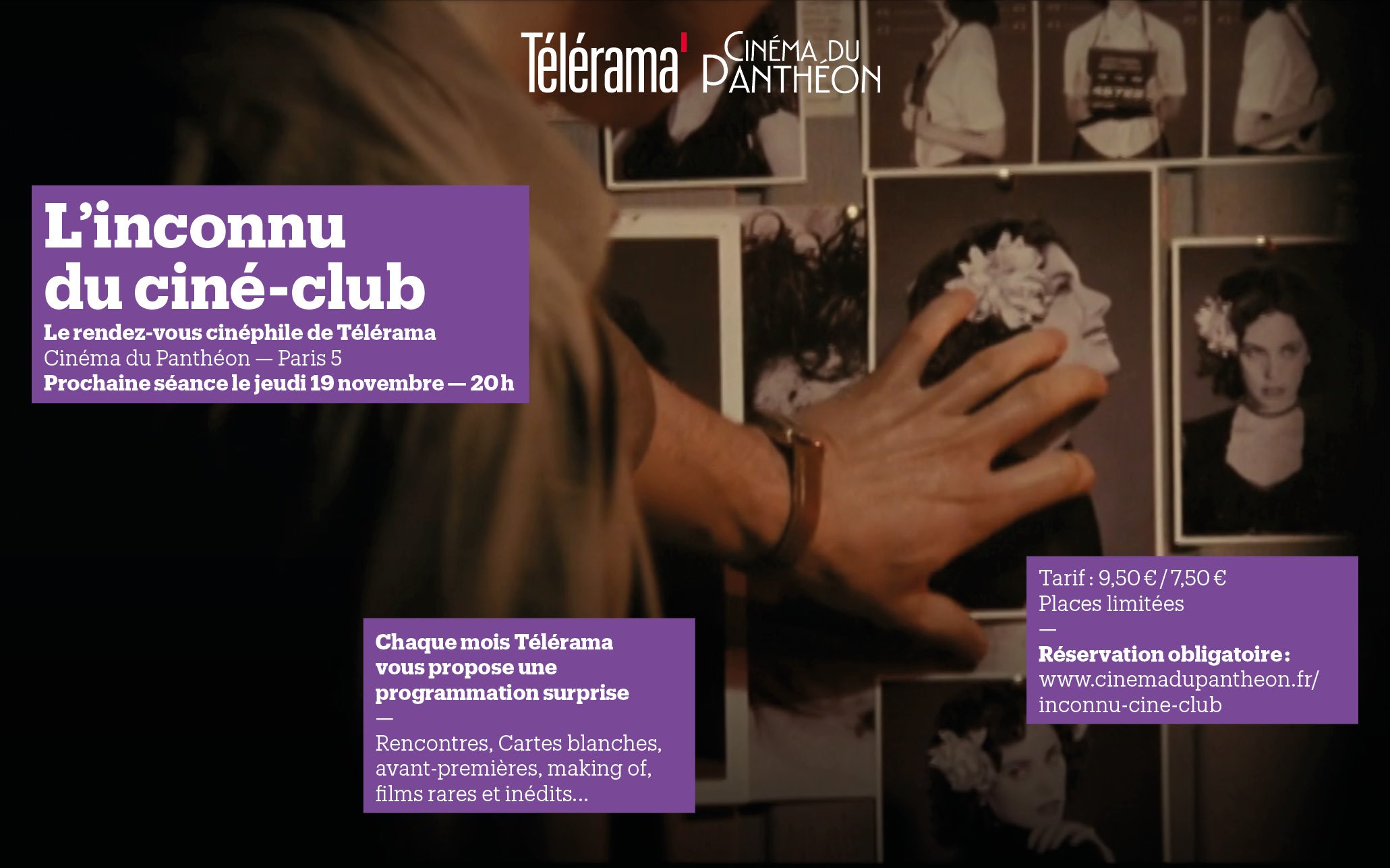 L'Inconnu du ciné-club • 19 novembre