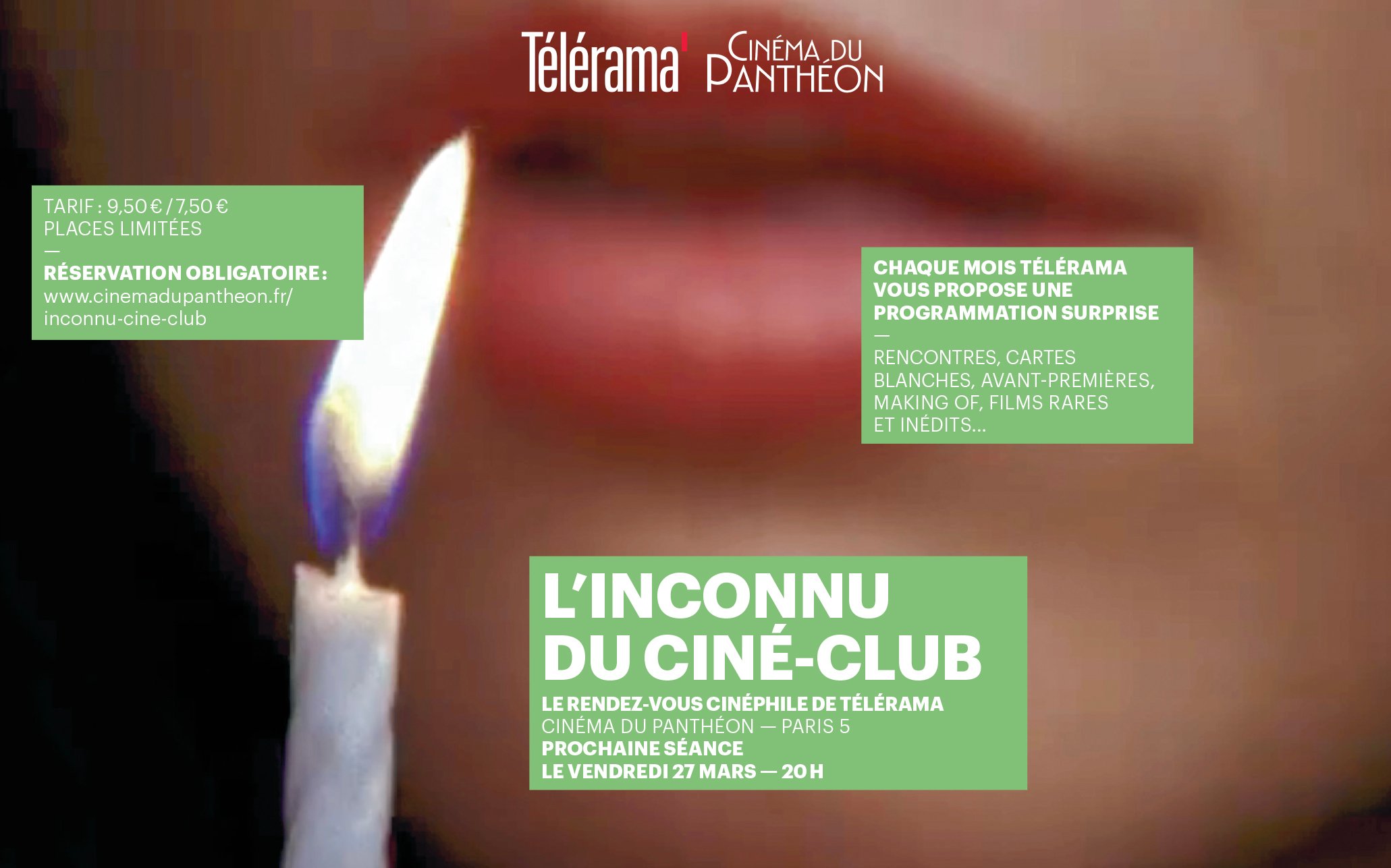 L'Inconnu du ciné-club • 27 Mars