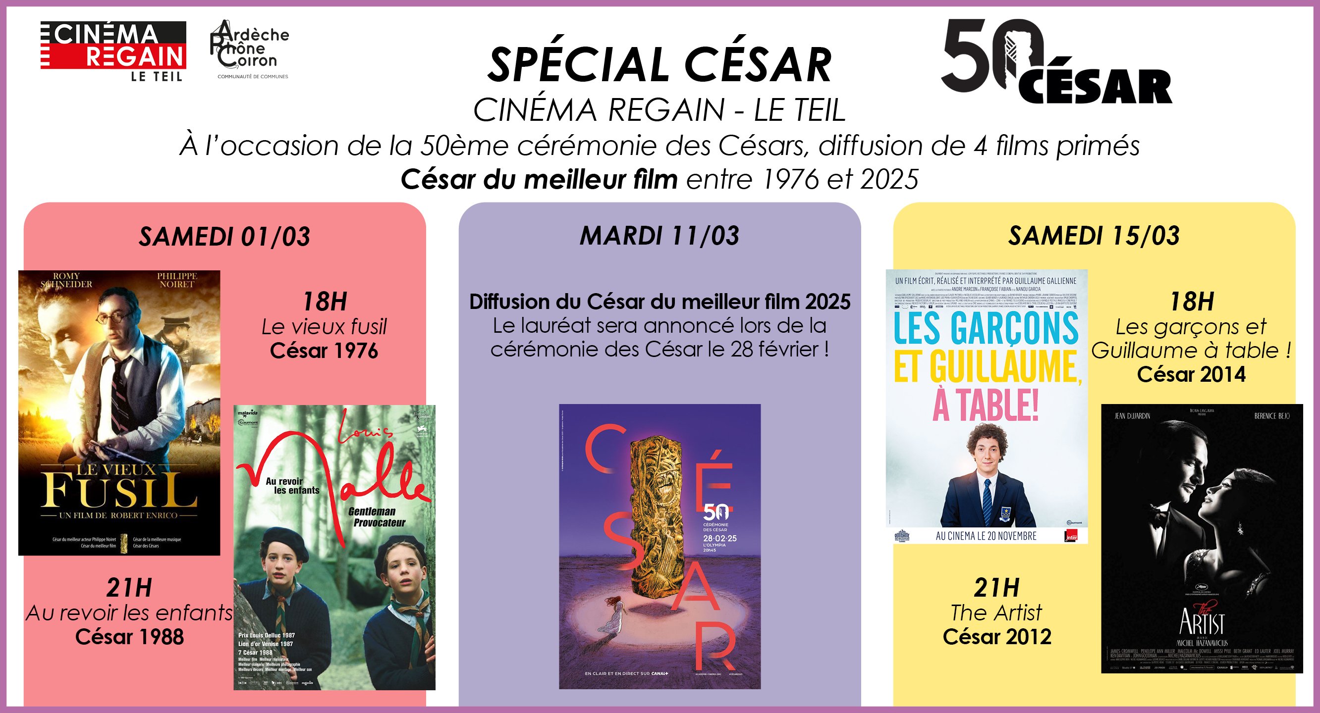 Spécial César !