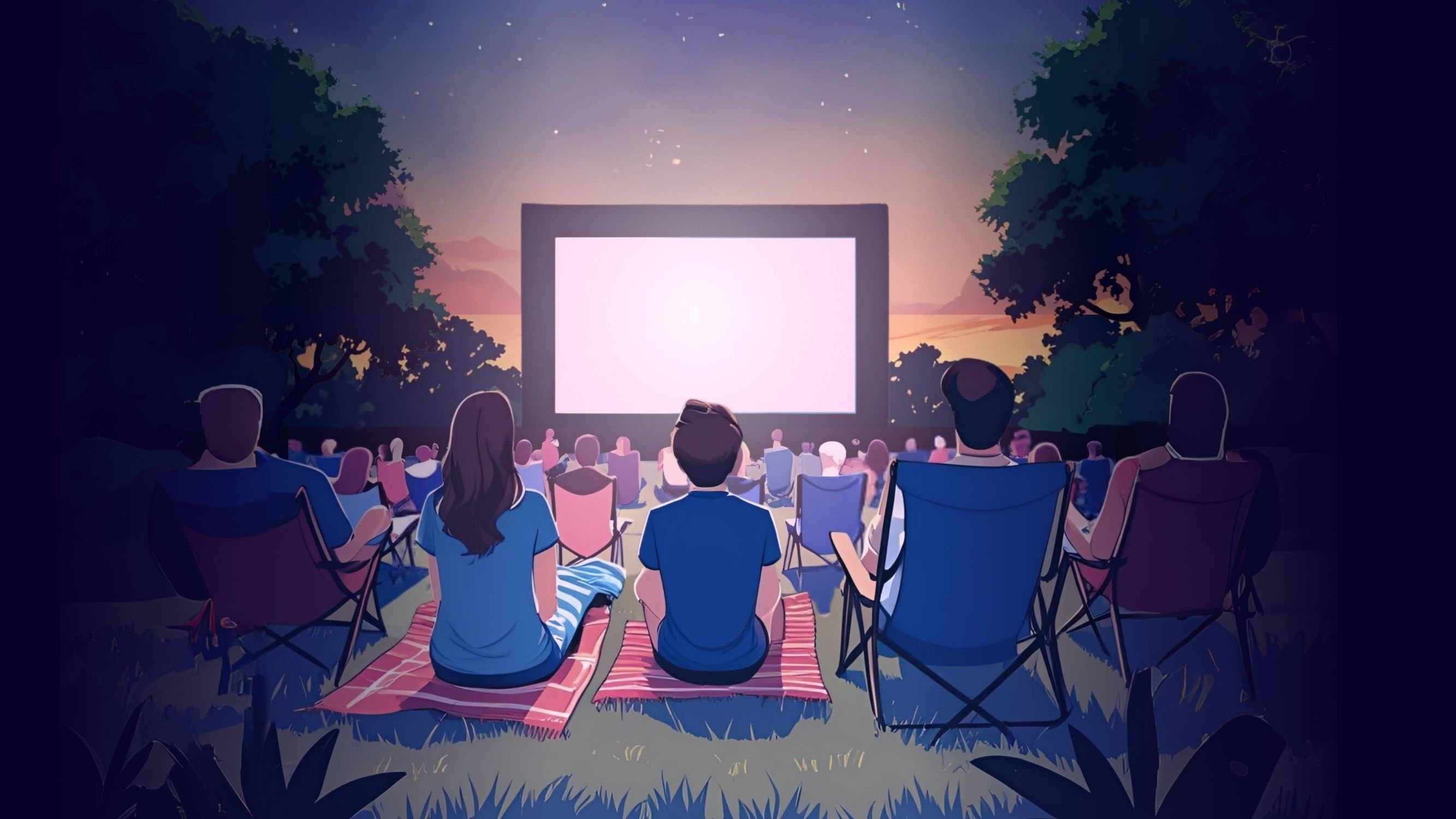 Cinéma en plein air