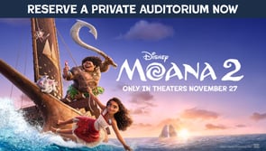 Moana 2 Private screening at Showcase Cinemas