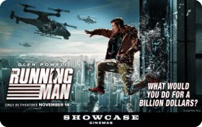 The Running Man Showcase E-gift card