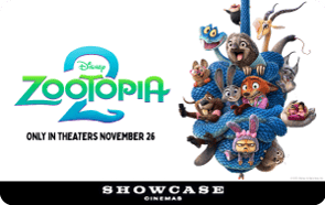Zootopia 2 Showcase E-gift card
