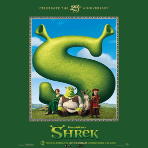 Disfruta Shrek 25th Anniversary en Espanol con TheaterEars