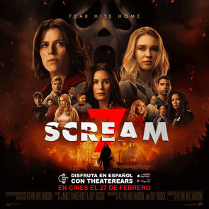 Disfruta Scream 7 en Espanol con TheaterEars