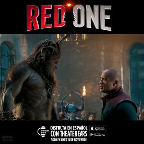 Disfruta Red One en Espanol con TheaterEars