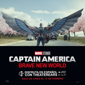 Disfruta Captain America: Brave New World en Espanol con TheaterEars