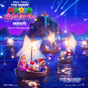 Disfruta The Super Mario Galaxy Movie en Espanol con TheaterEars
