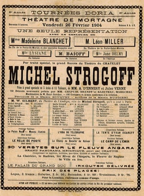 programme 1904 MICHEL STROGOFF
