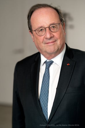 François Hollande pour le film "La vie d'après"