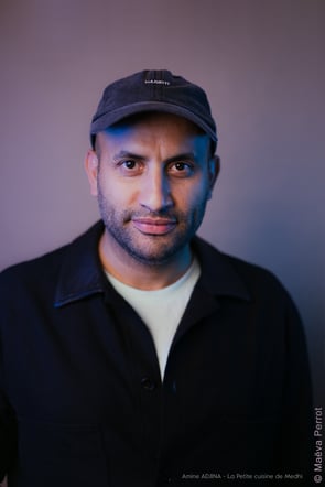 Amine Adjina pour le film "La Petite cuisine de Medhi"