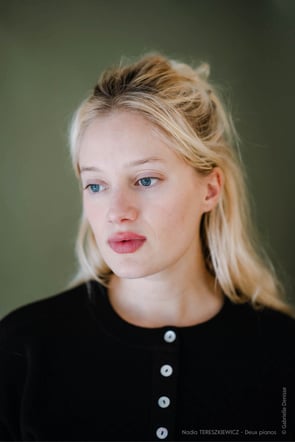Nadia Tereszkiewicz pour le film "Deux pianos"