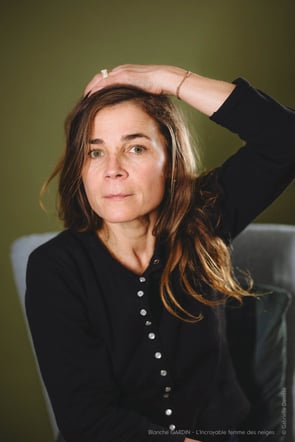Blanche Gardin pour le film "L'incroyable femme des neiges"