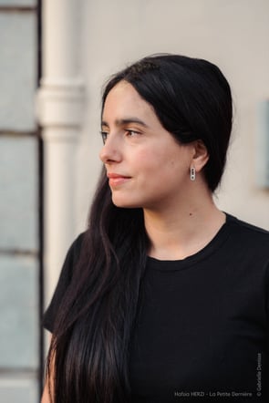 Hafsia Hersi pour le film "La petite dernière"