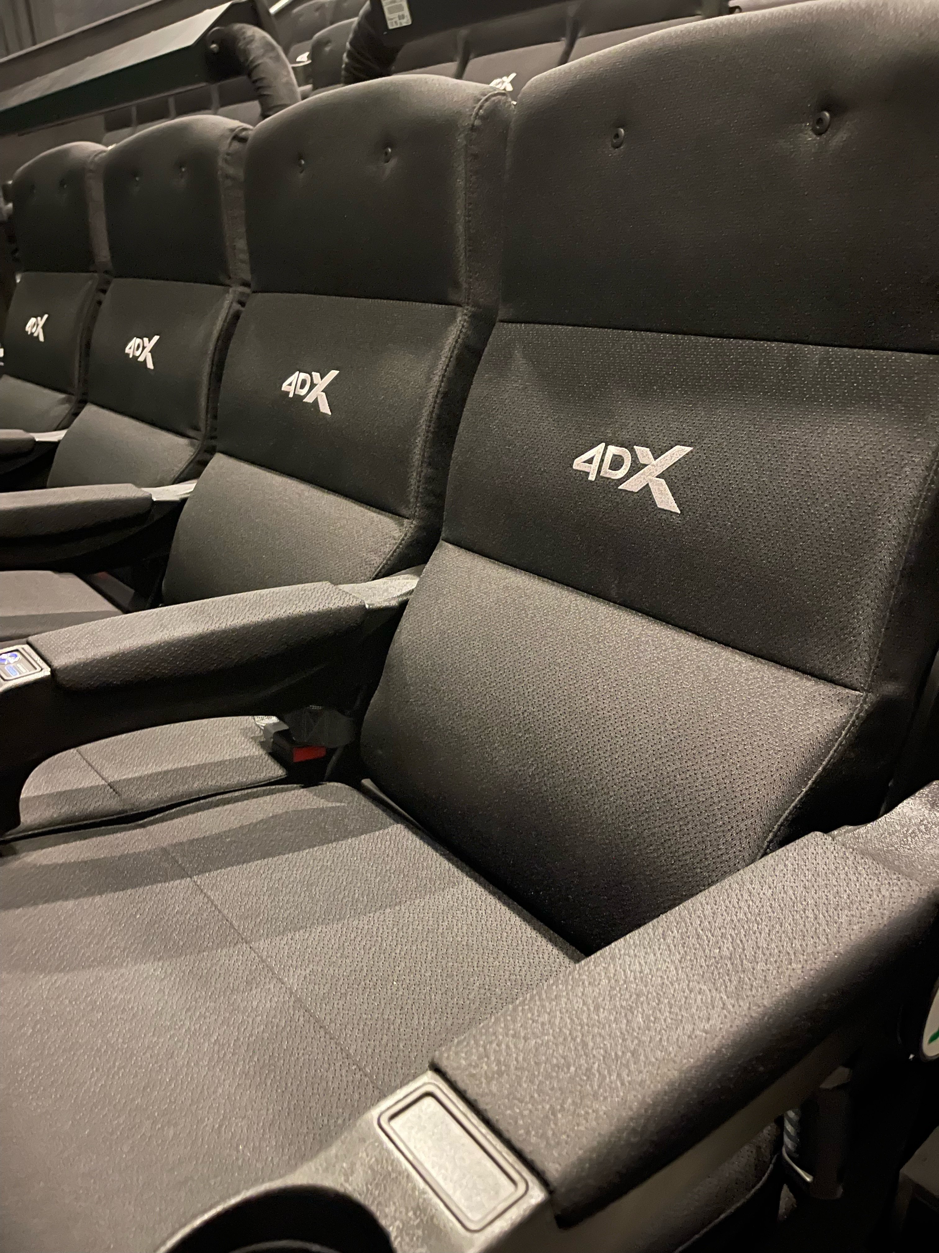 4dx seats close up