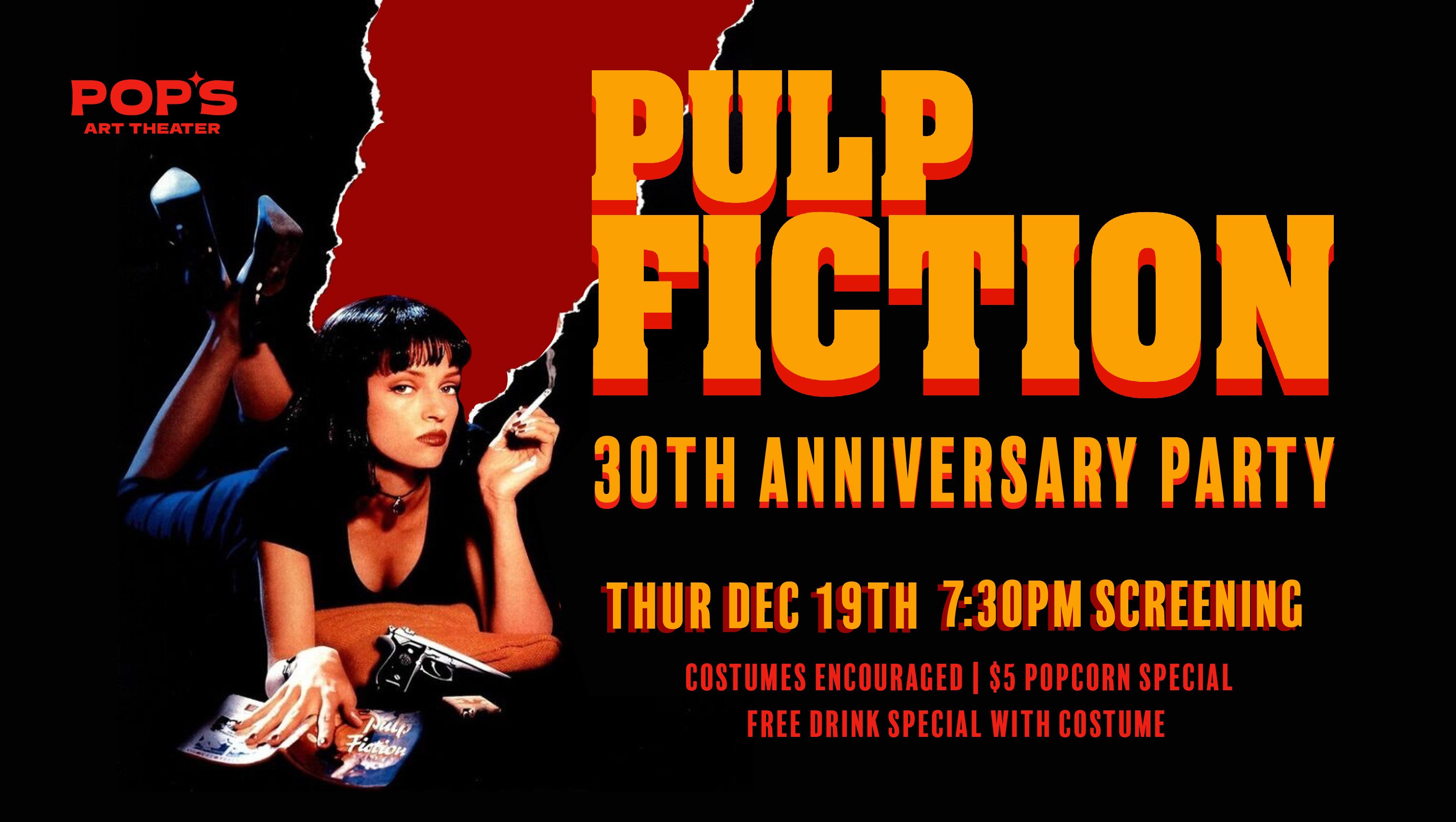 Pulp Fiction Party: 30th Anniversary