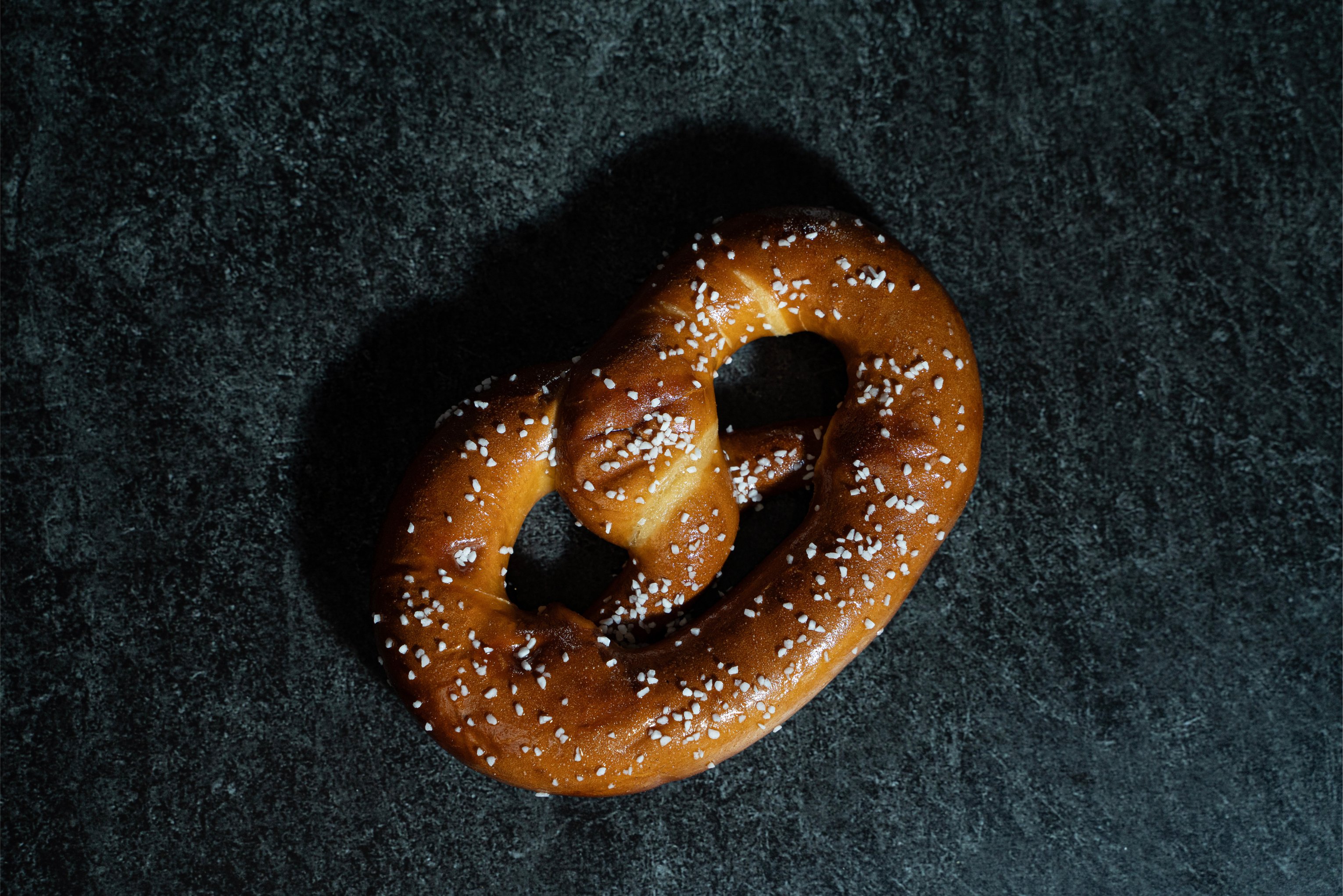 salted pretzel