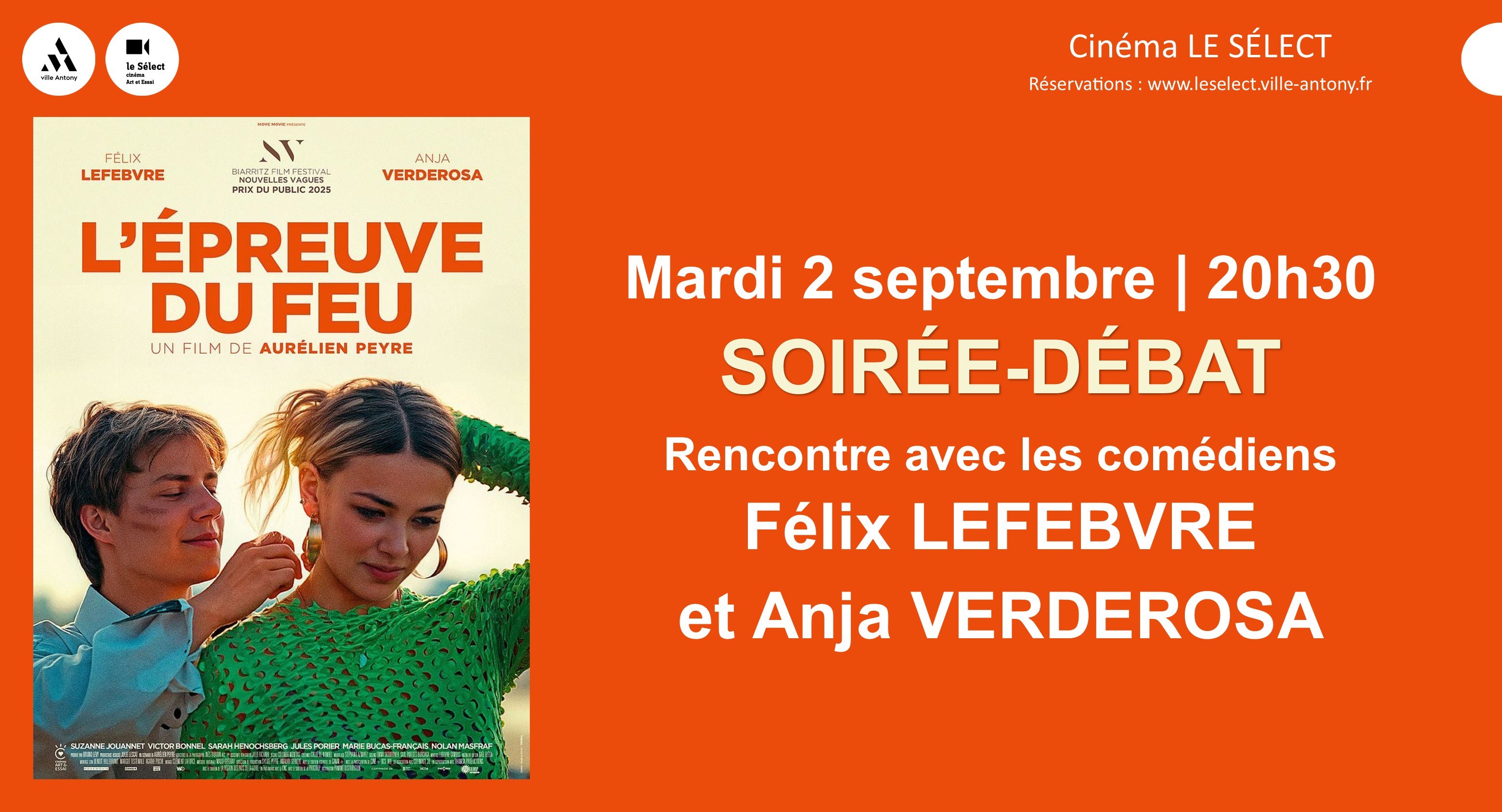 Soirée-débat L'EPREUVE DU FEU