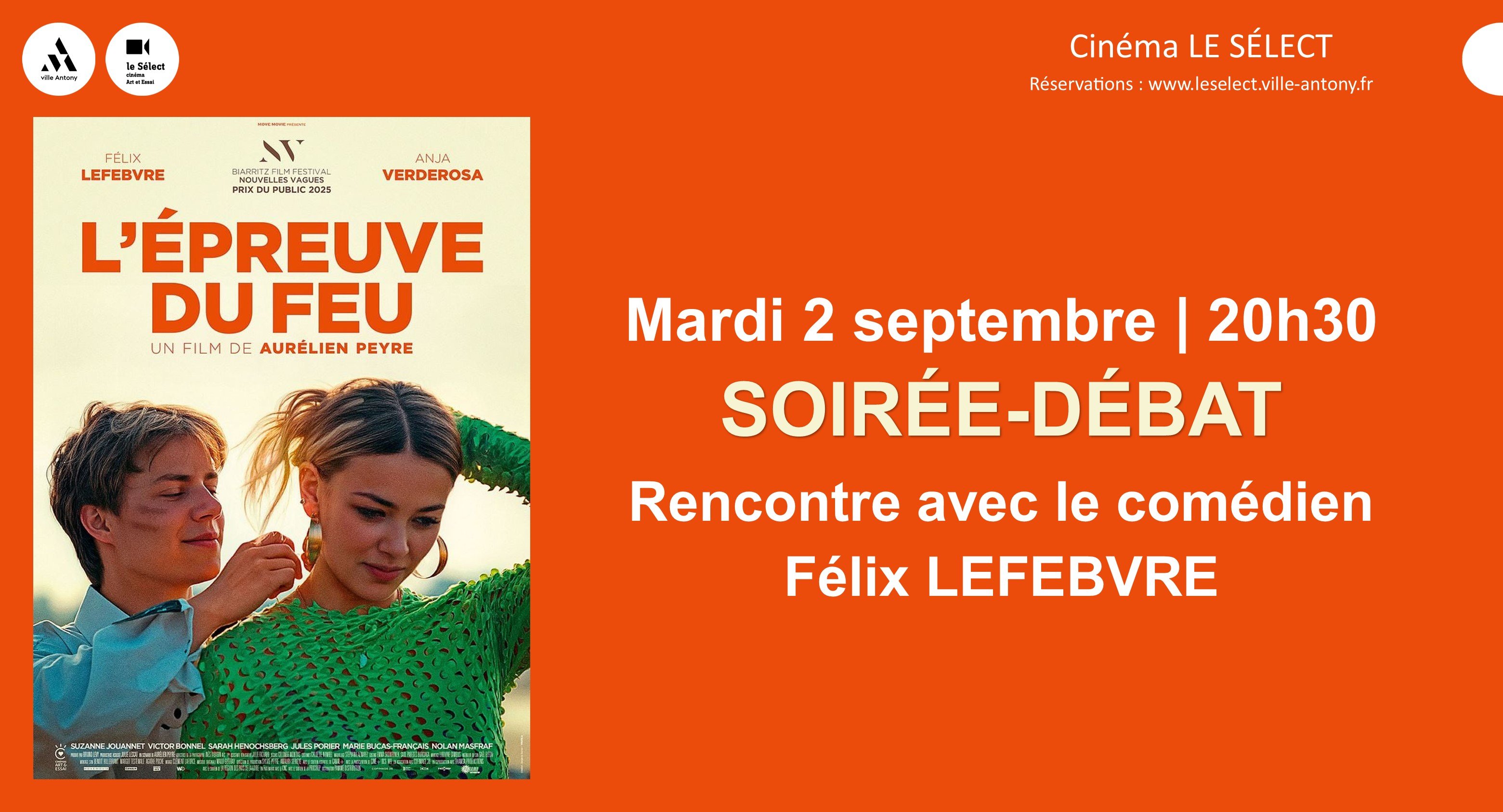 Soirée-débat L'EPREUVE DU FEU
