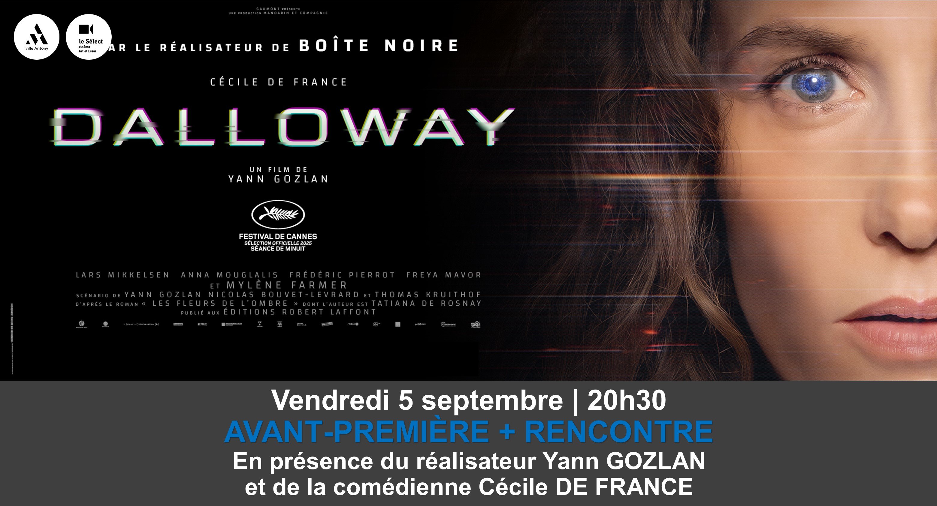 Avant-première + rencontre DALLOWAY