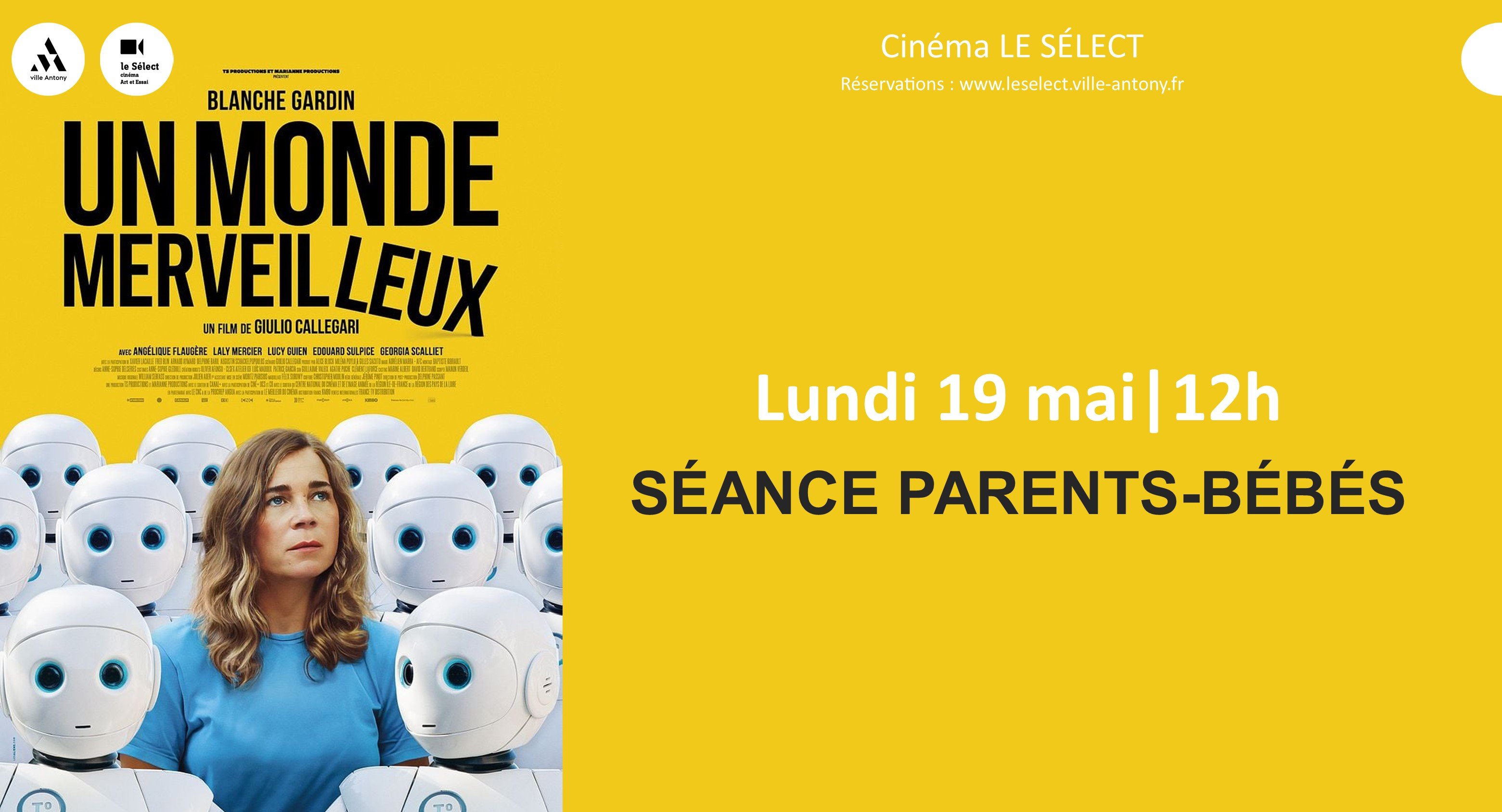 Séance Parents / Bébés UN MONDE MERVEILLEUX