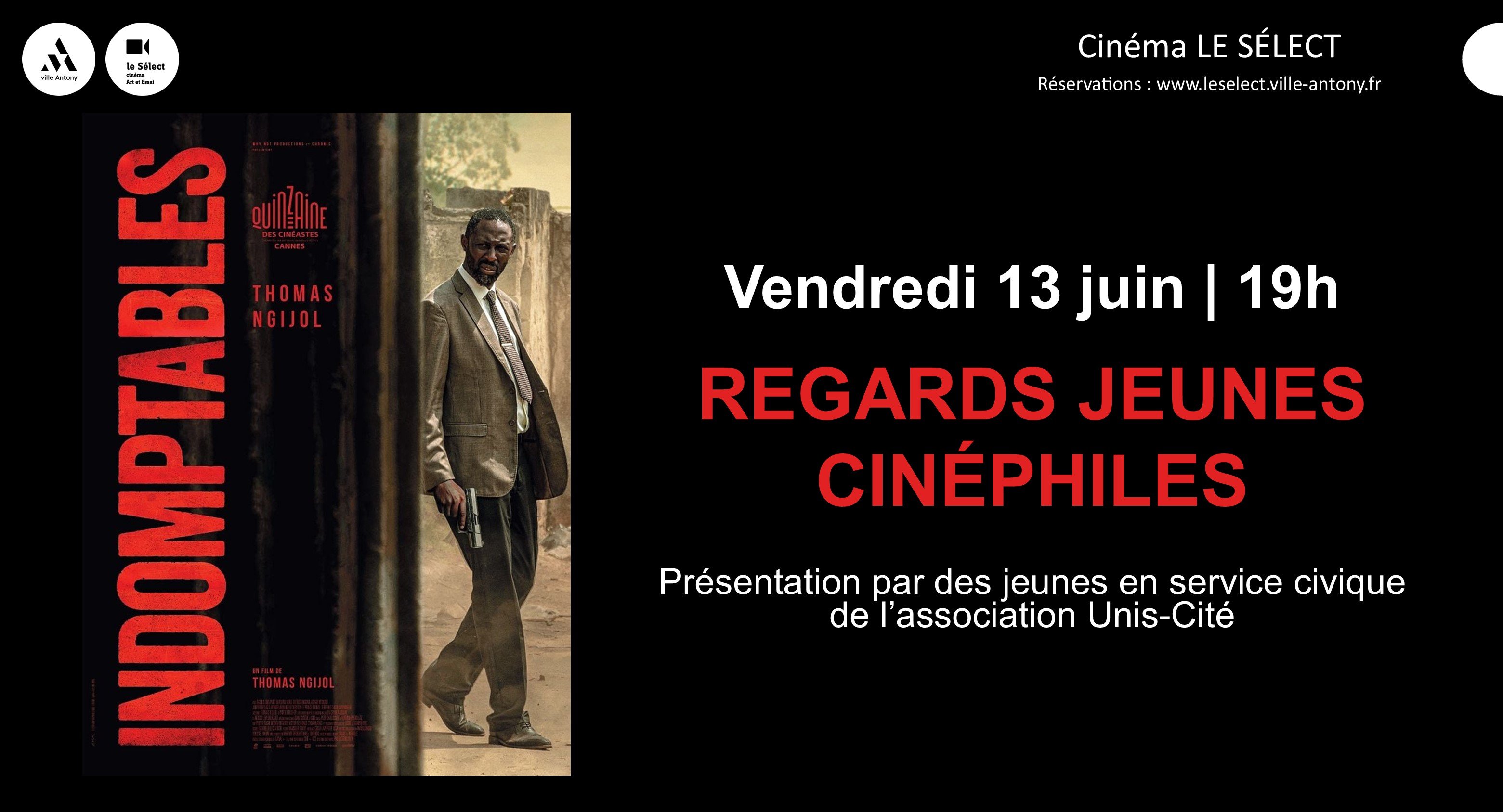Regards Jeunes Cinéphiles INDOMPTABLES