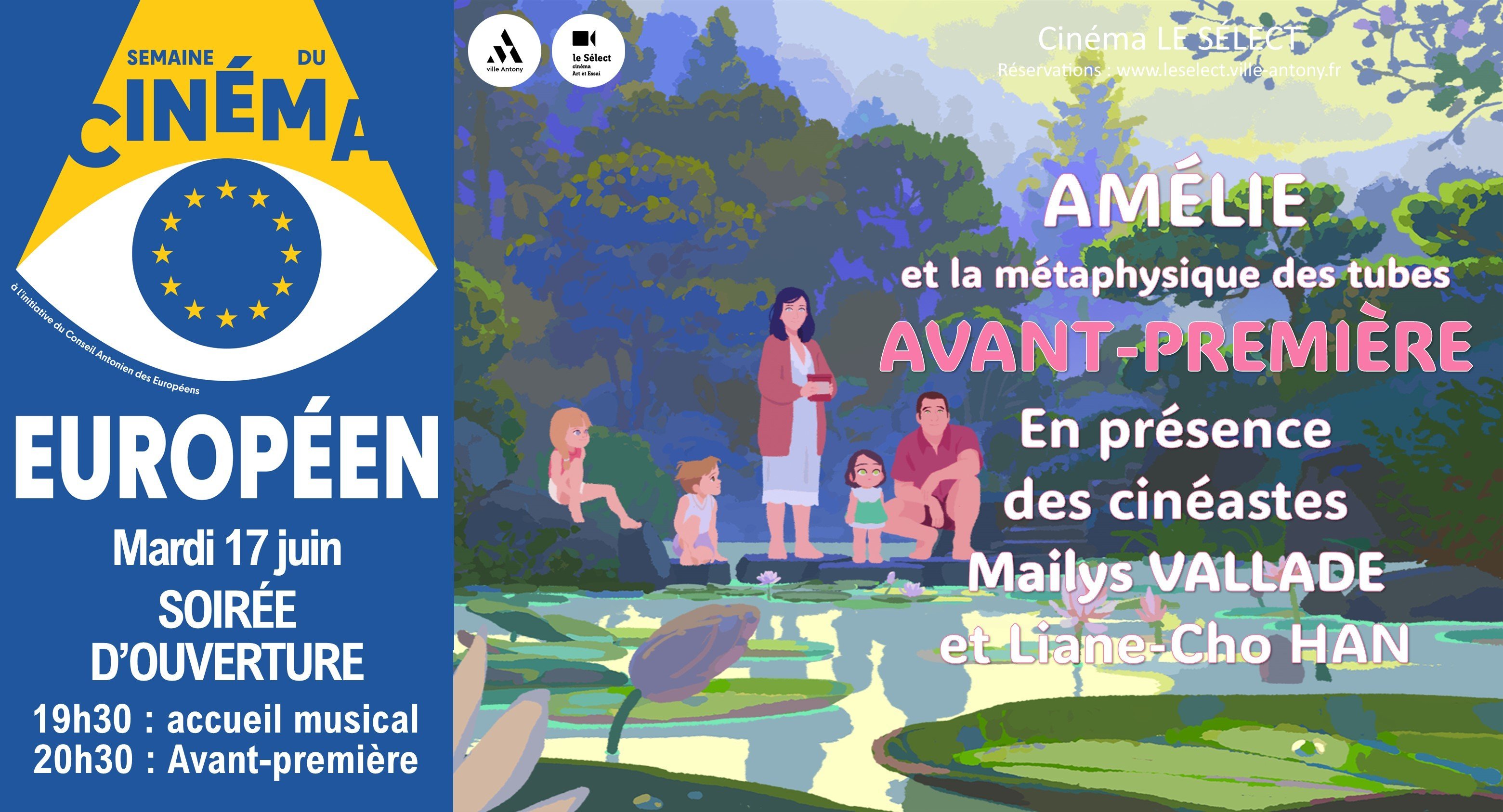Soirée d'ouverture Semaine du Cinéma Européen