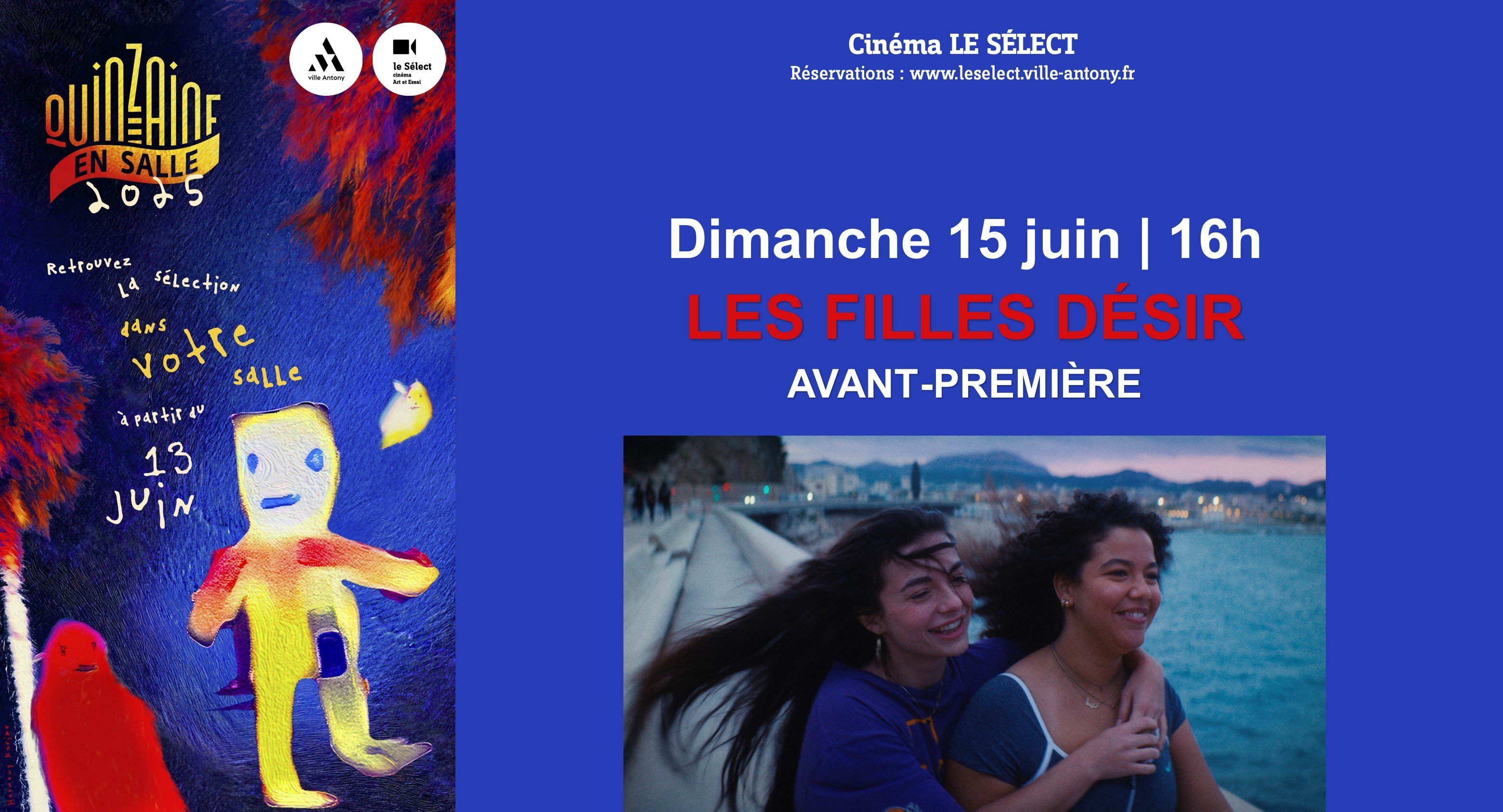 La Quinzaine en salle LES FILLES DESIR