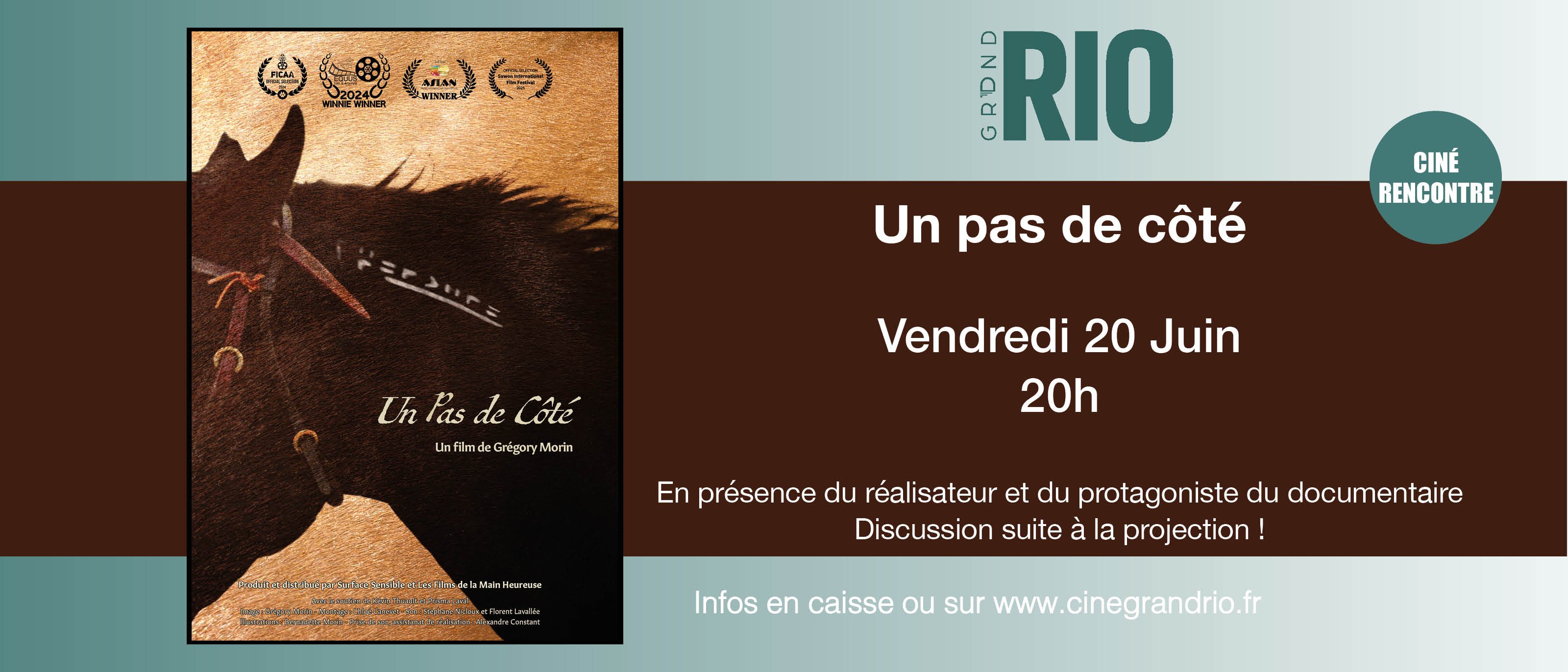 Ciné-Rencontre : Un pas de côté