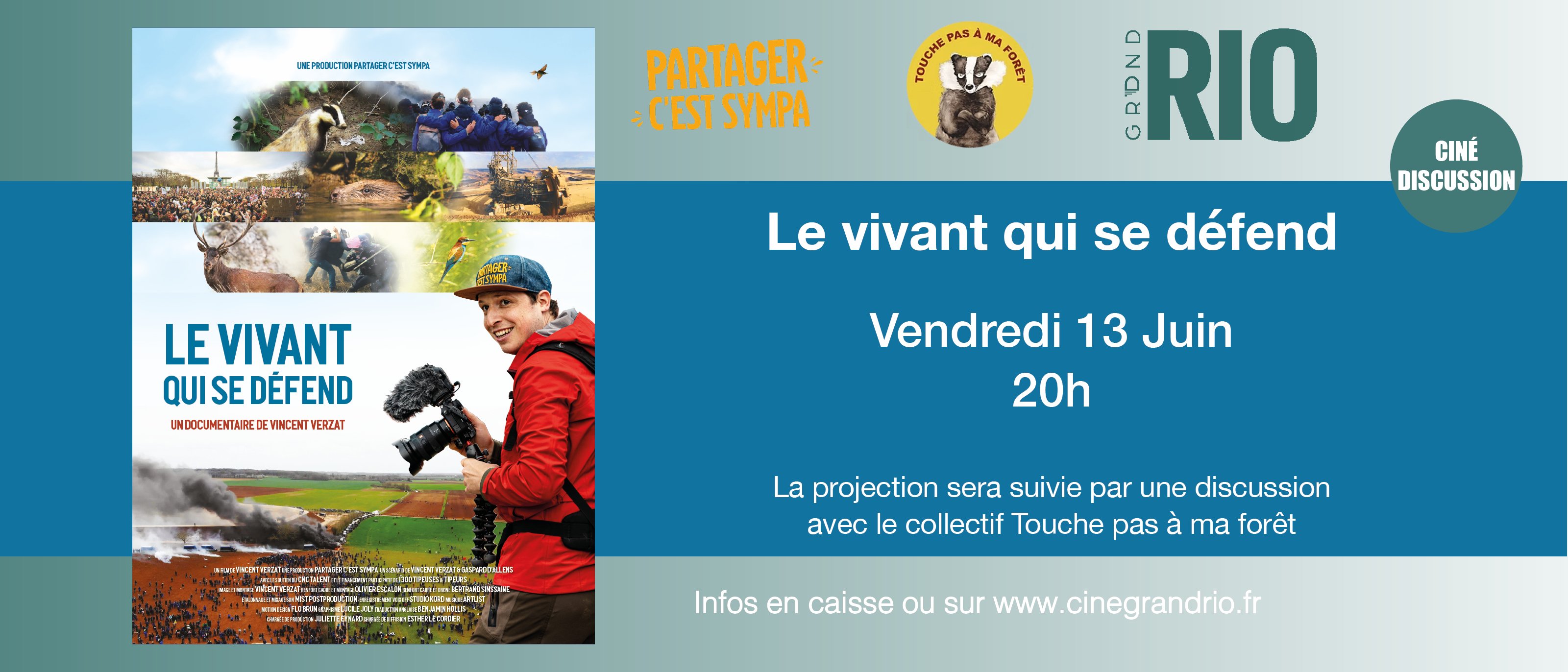Ciné-discussion : Le vivant qui se défend