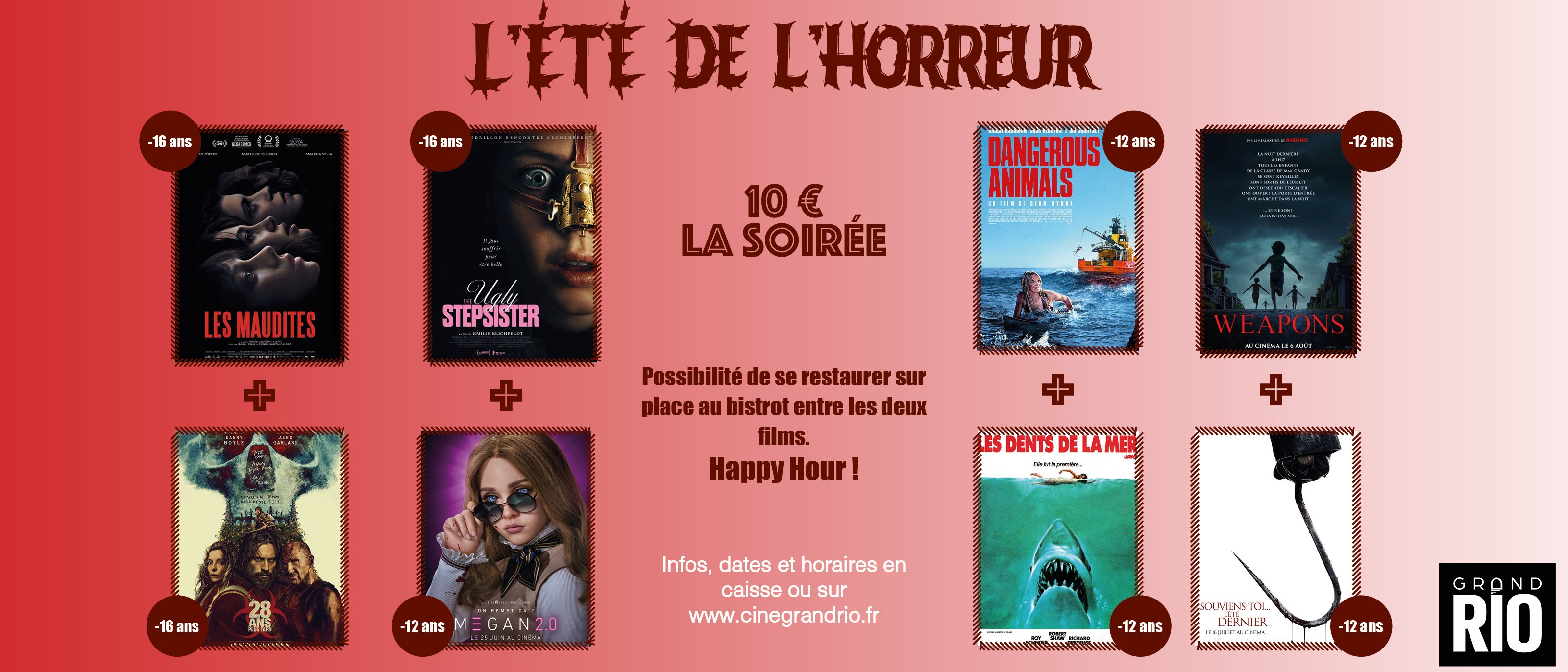 L'été de l'horreur !