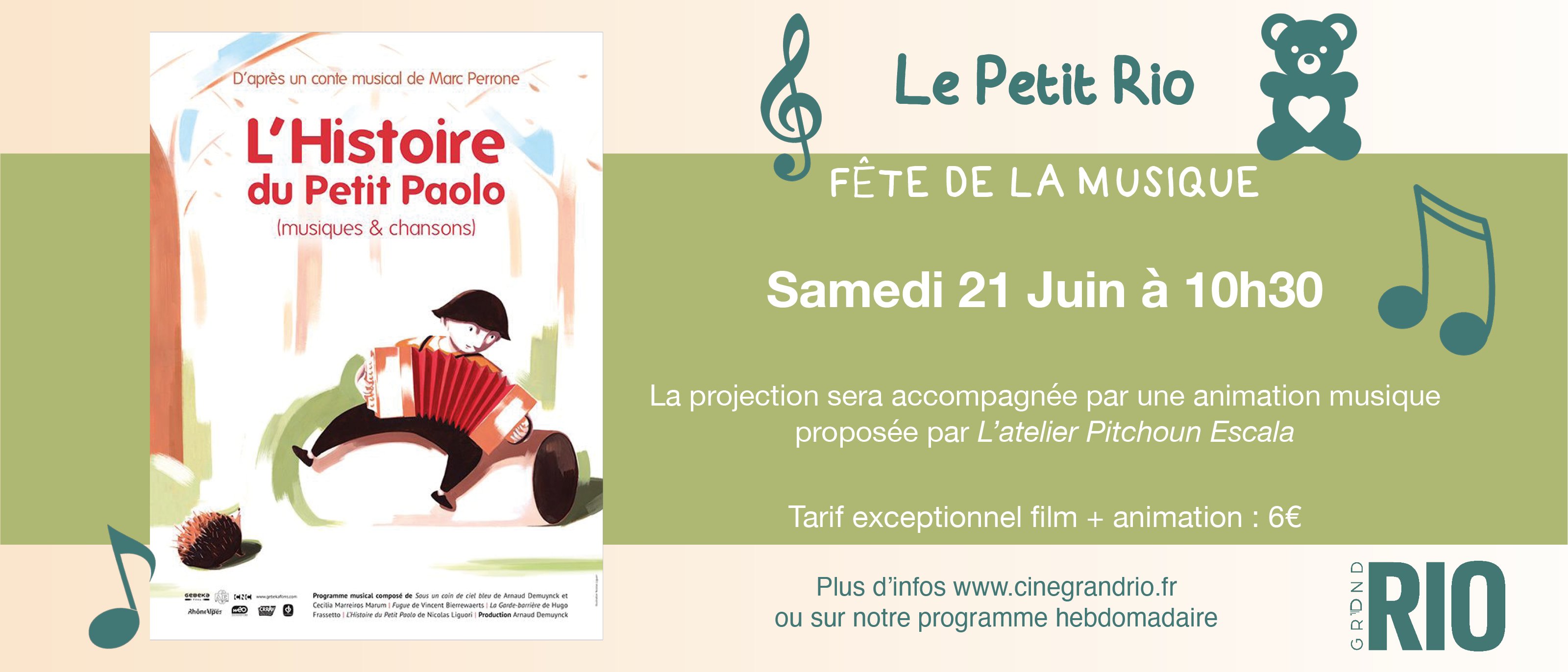 La fête de la musique du Petit Rio !