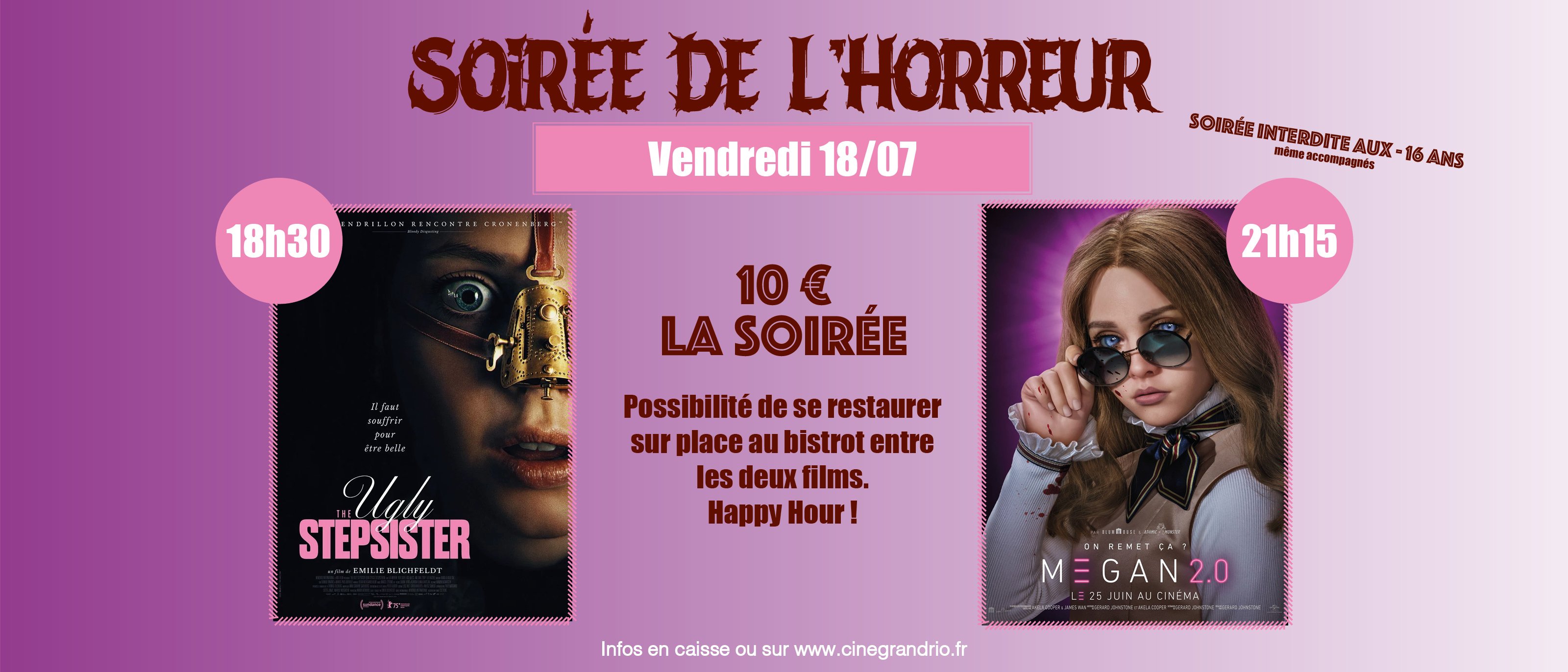 L'ÉTÉ DE L'HORREUR : The Ugly Stepsister + M3gan 2.0