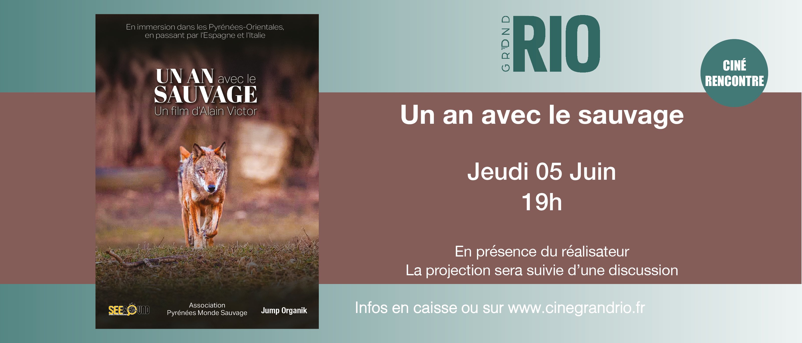 Ciné-rencontre : Un an avec le sauvage 