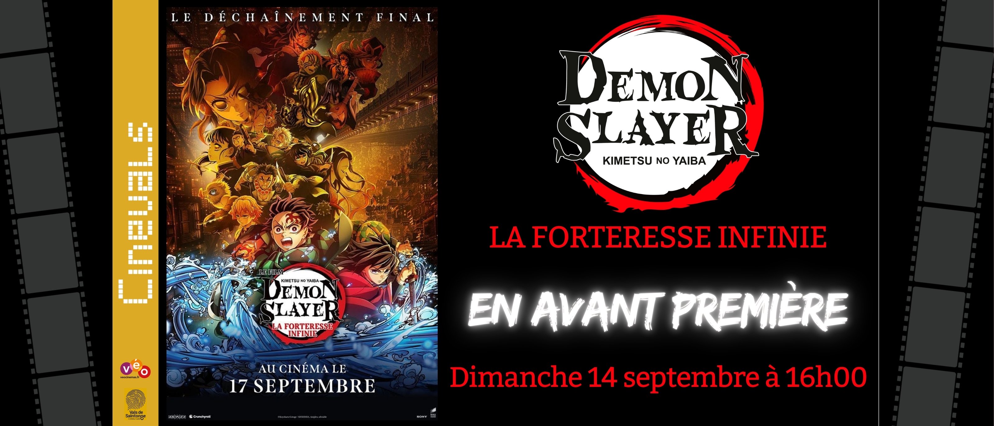 DEMON SLAYER : LA FORTERESSE INFINIE - EN AVANT PREMIERE