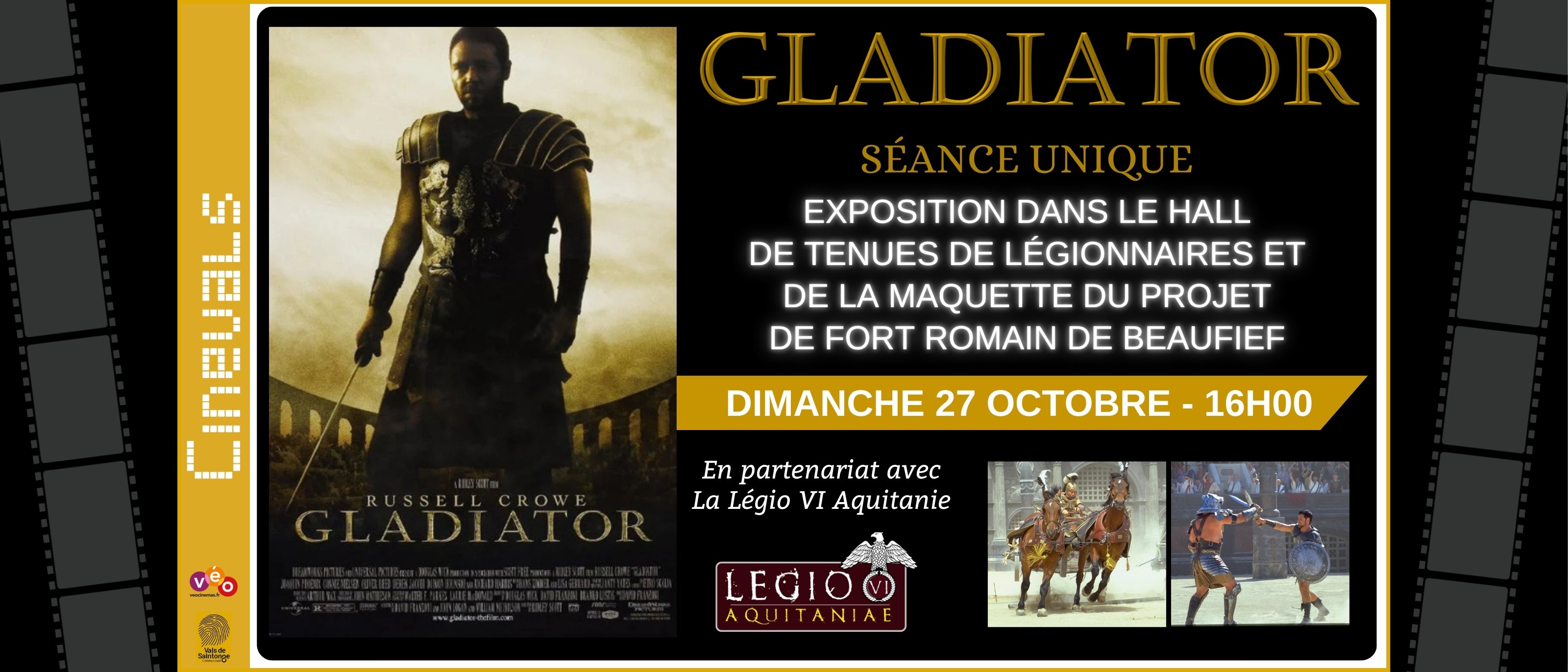 GLADIATOR - Séance unique