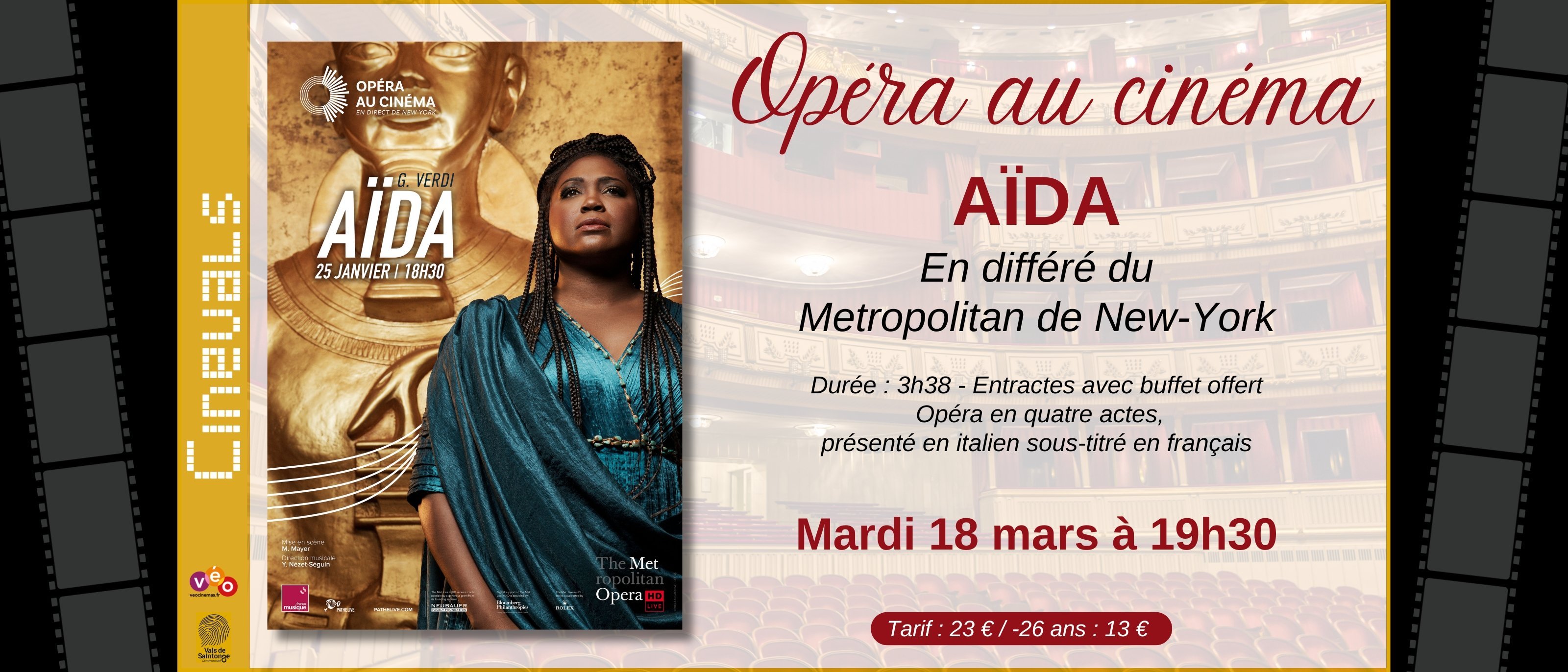 OPERA AU CINEMA : AÏDA