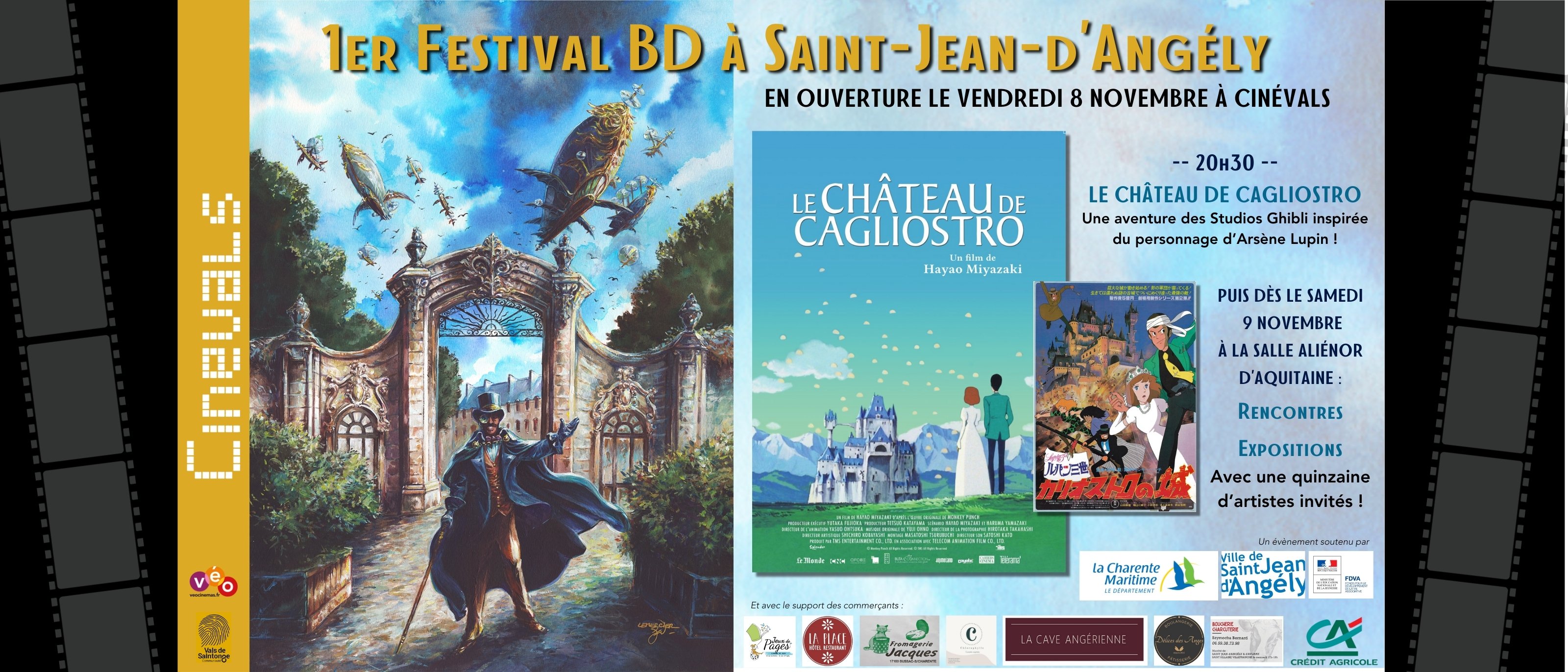 1ER FESTIVAL DE LA BD à Saint Jean d'Angély