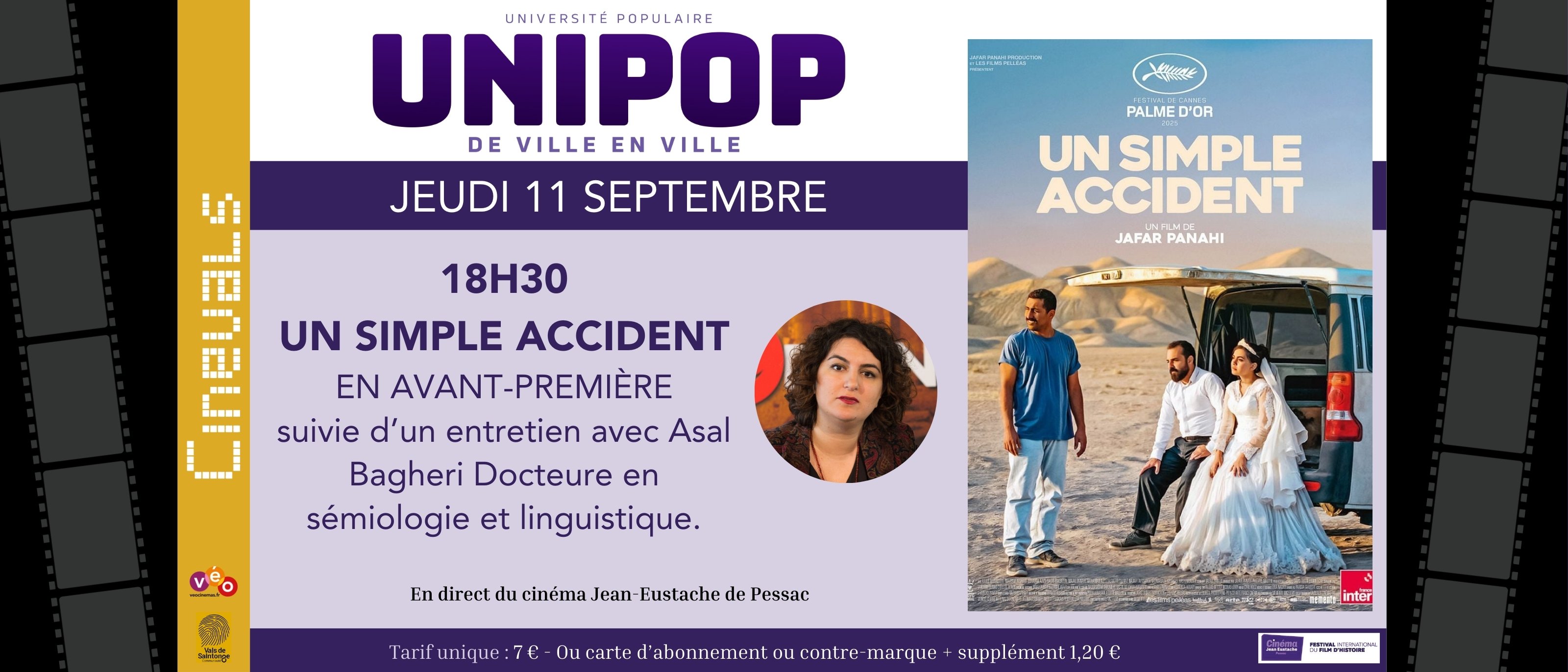 UNIPOP : UN SIMPLE ACCIDENT - En avant-première